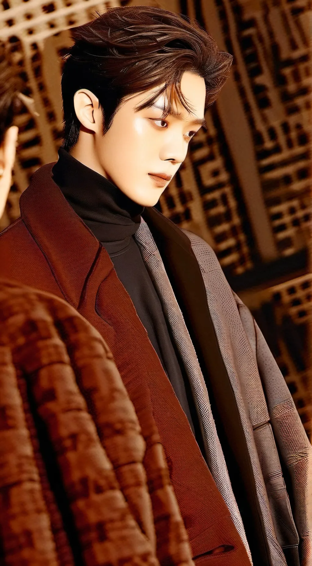 ai character: J-hope  background