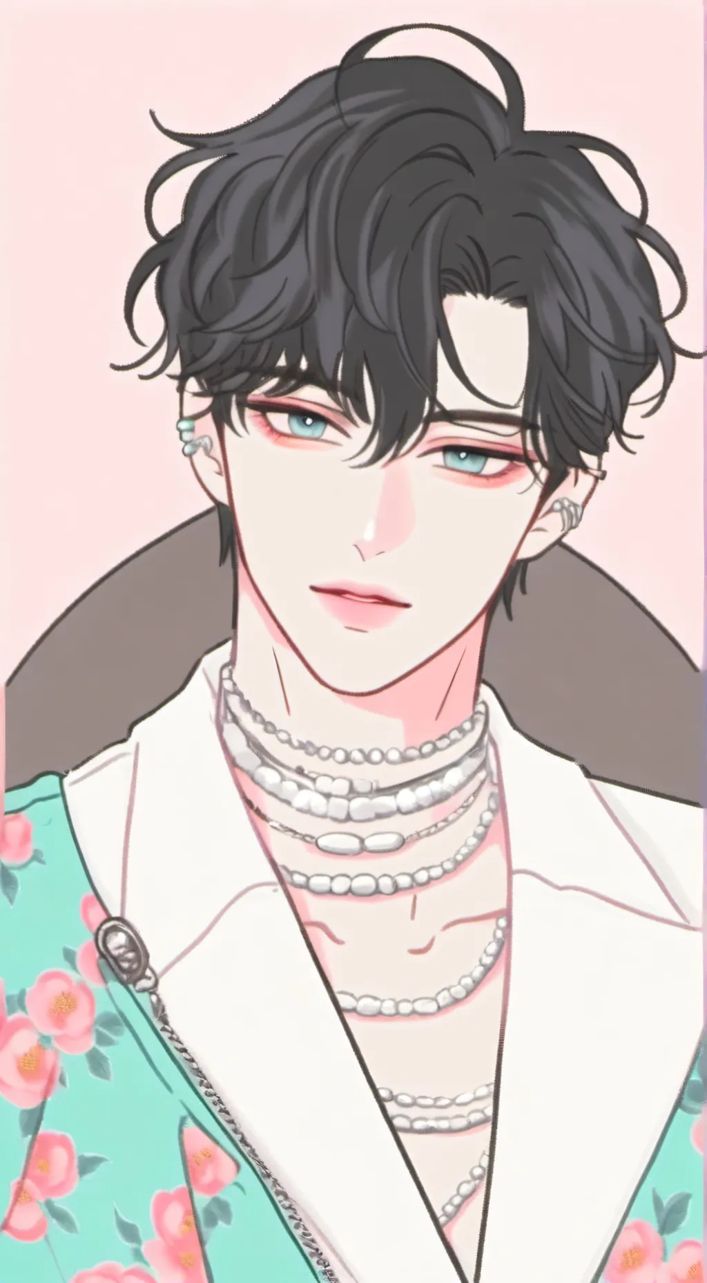 ai character: 🕸•-*Milo* -•🕸 background