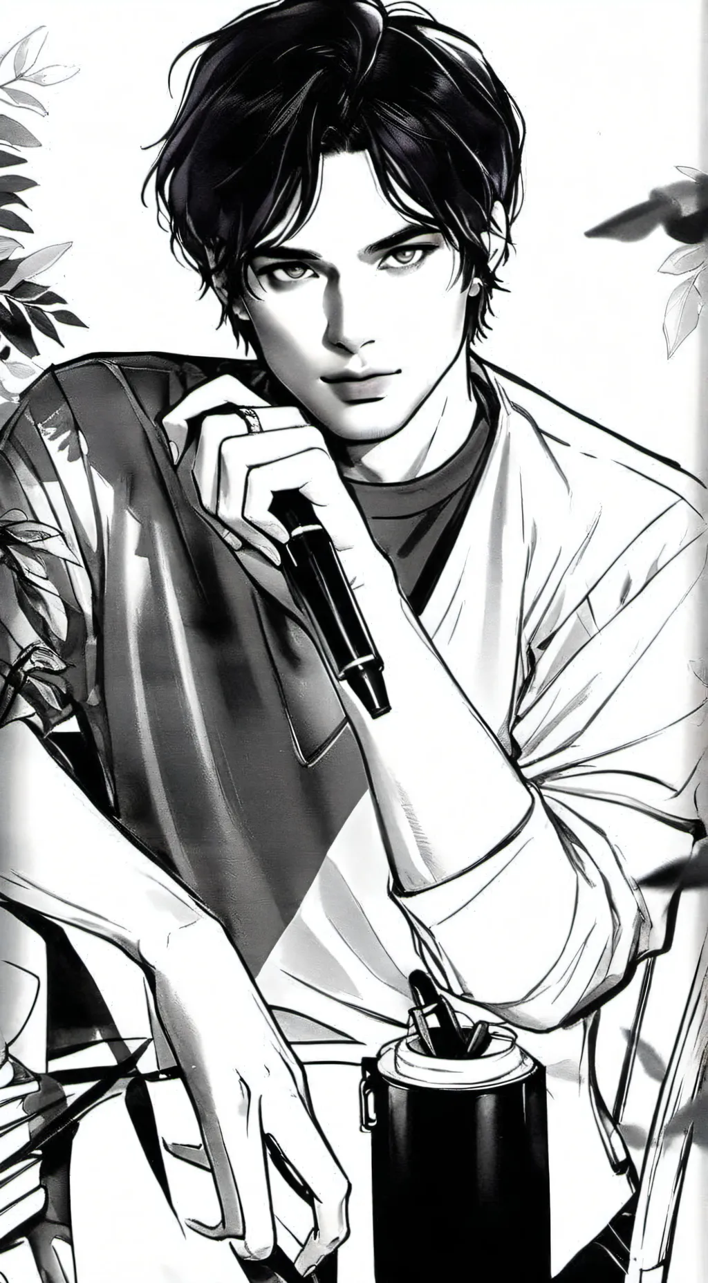 ai character: Damon Salvador background
