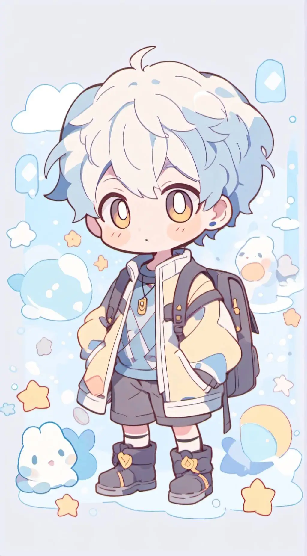 ai character: Leo background