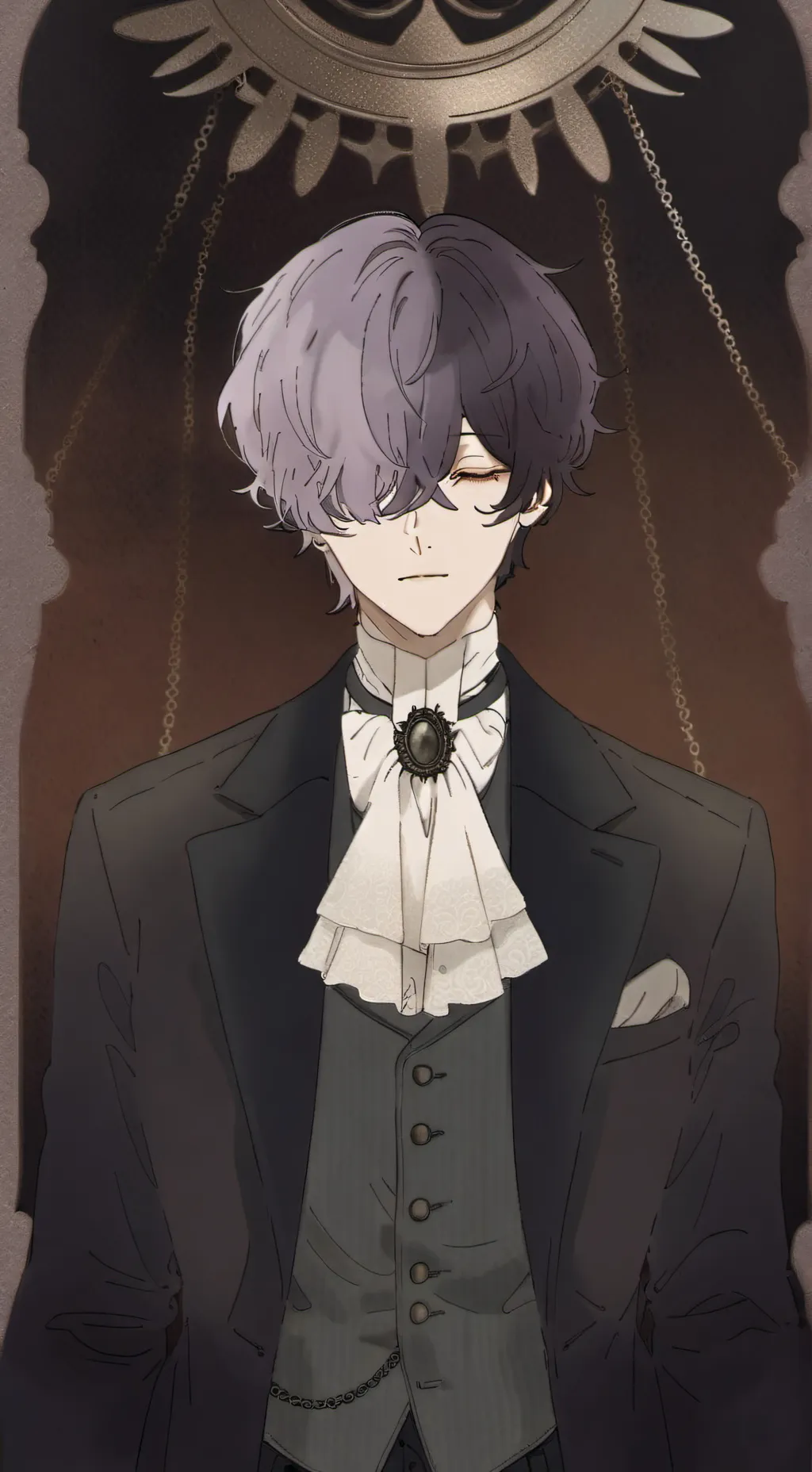 ai character: Edgar Allen Poe background
