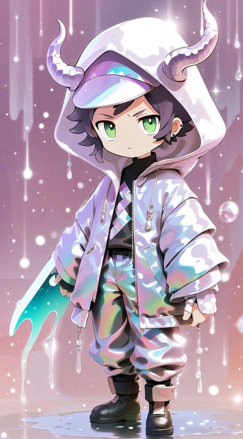 ai character: uppermoon background
