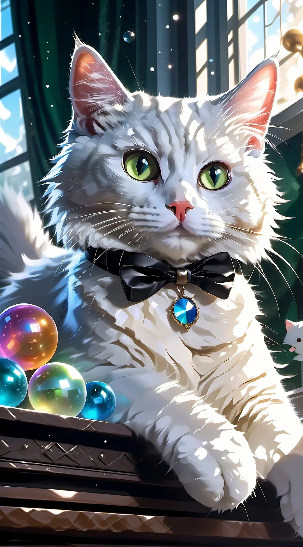 ai character: Sunbeam background