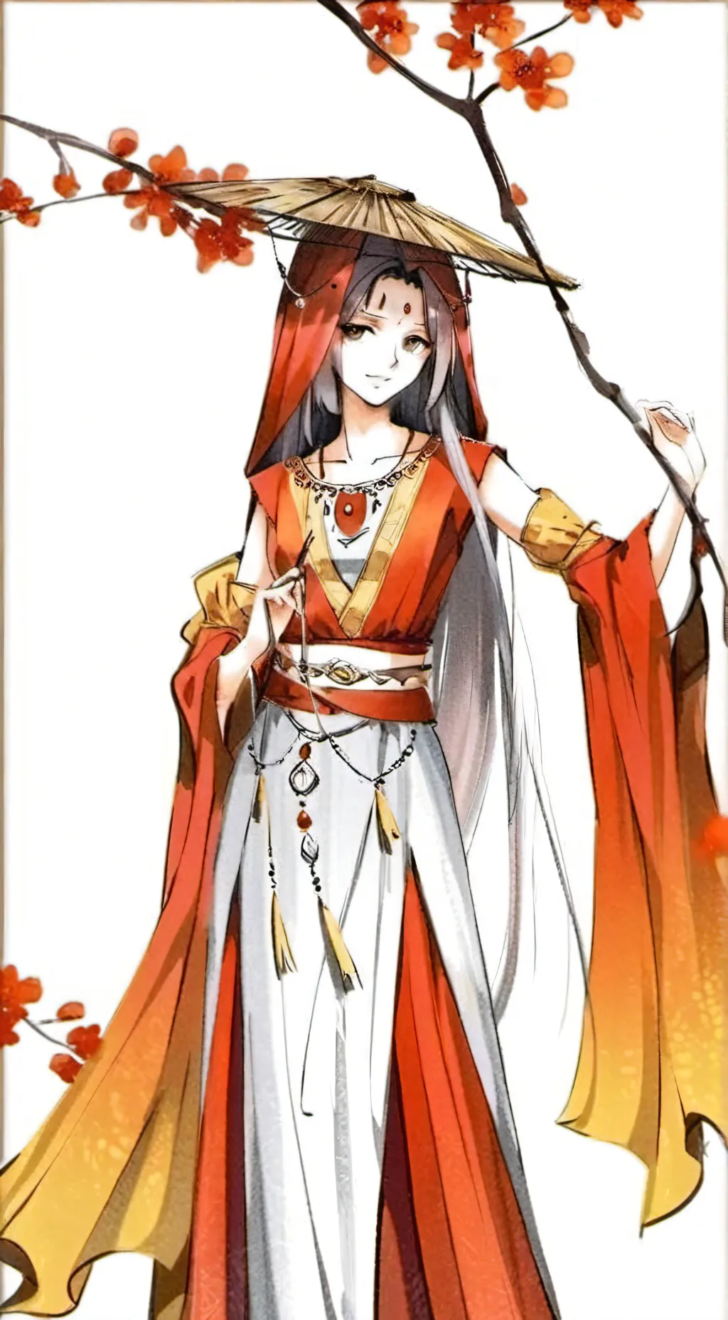 ai character: sati saigan  background