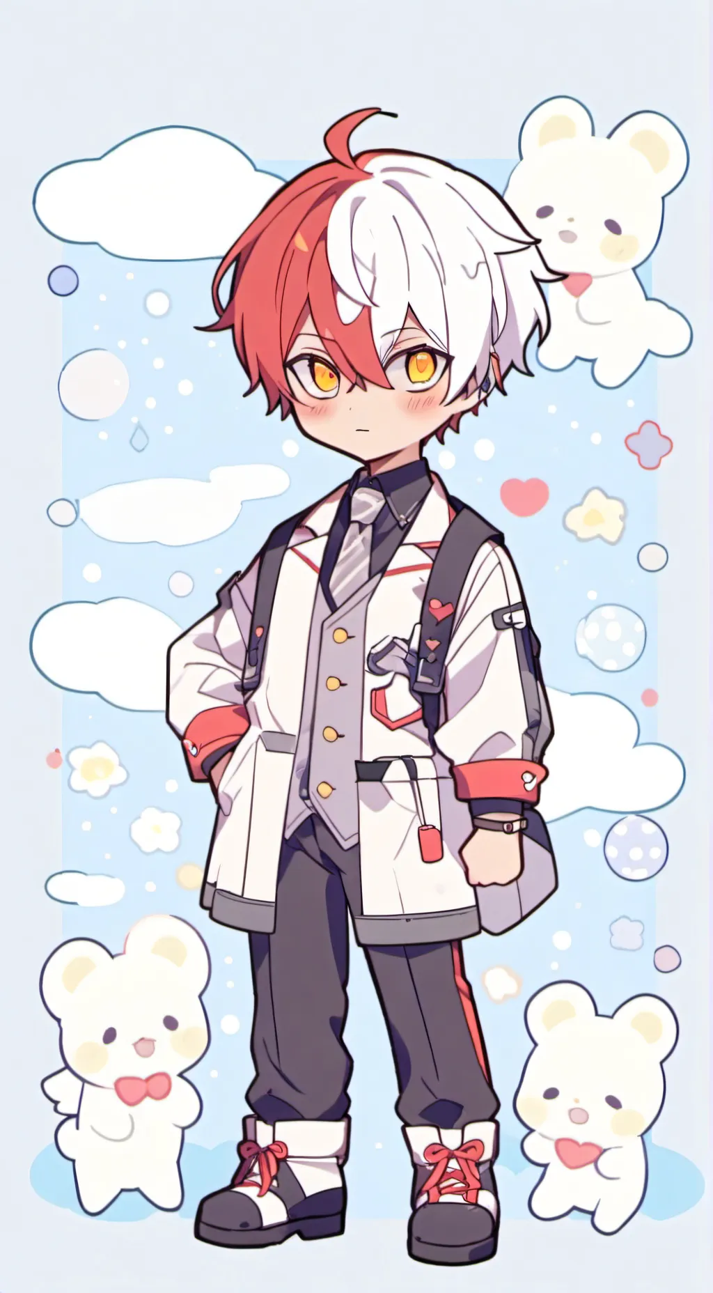 ai character: Shoto bf background