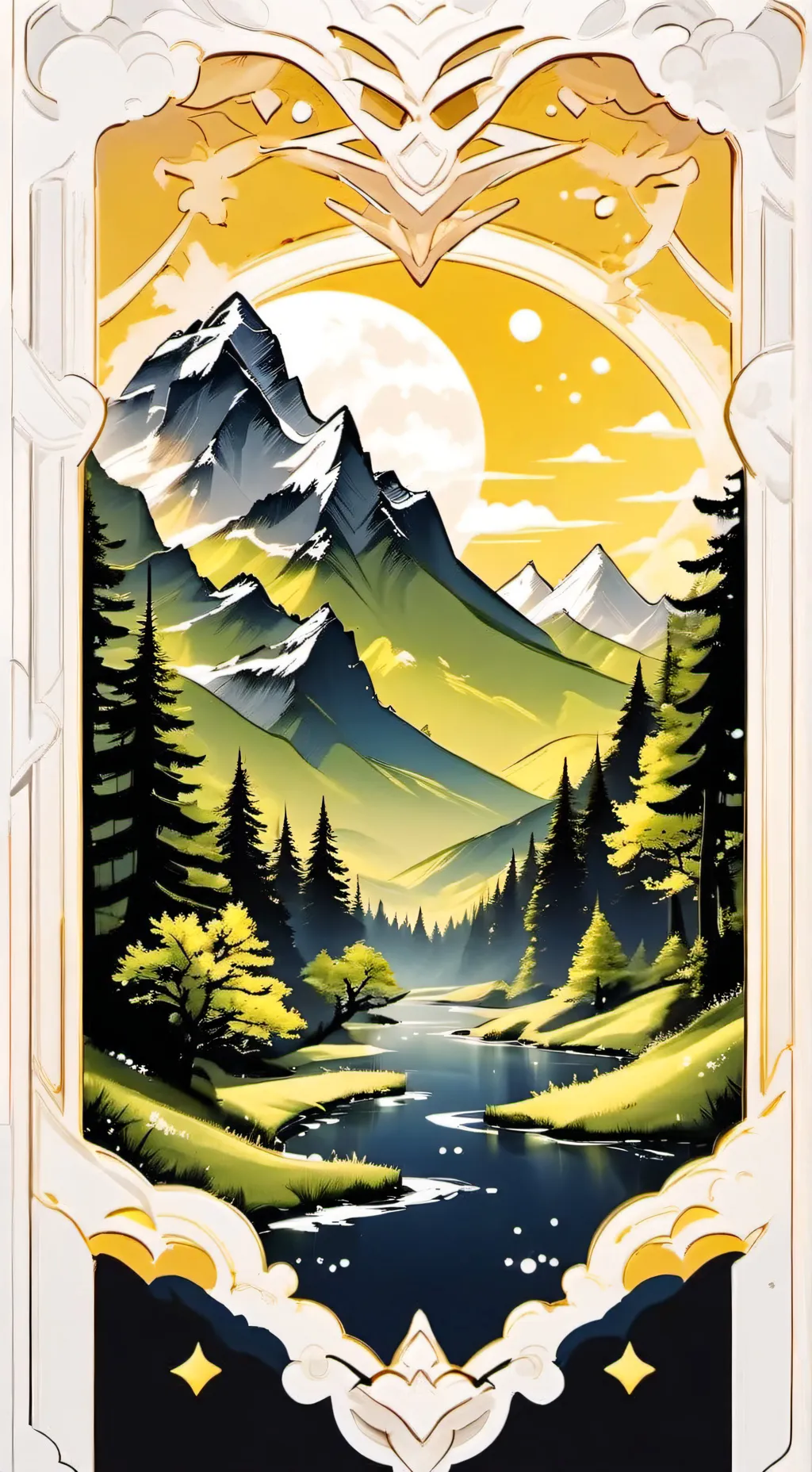 ai character: Bea the bear background
