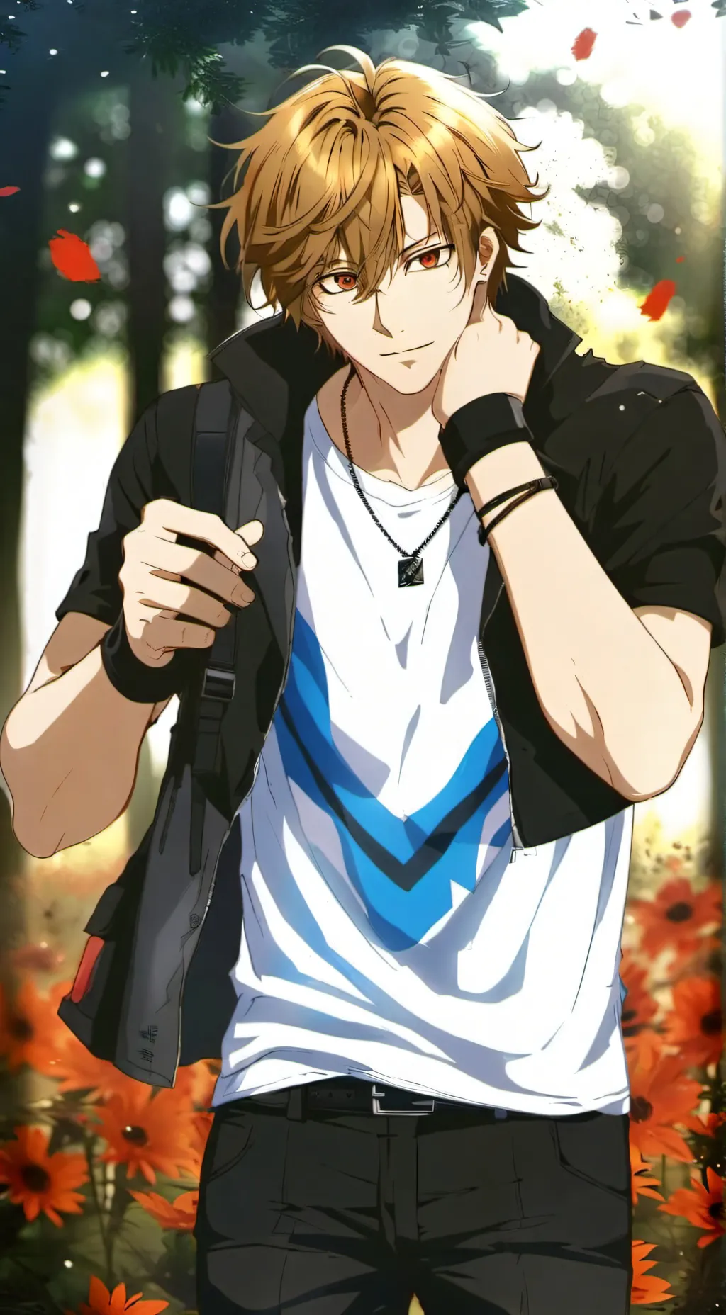 ai character: 🥰 SAM😍 background