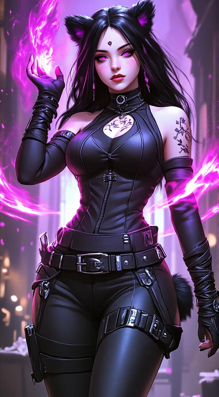 ai character: Sierra  background