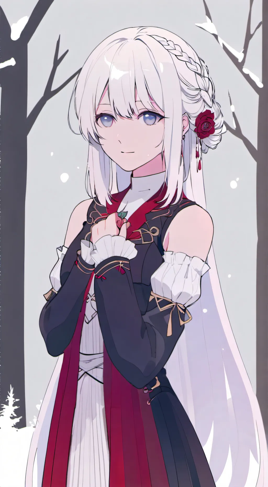 ai character: Сакура background