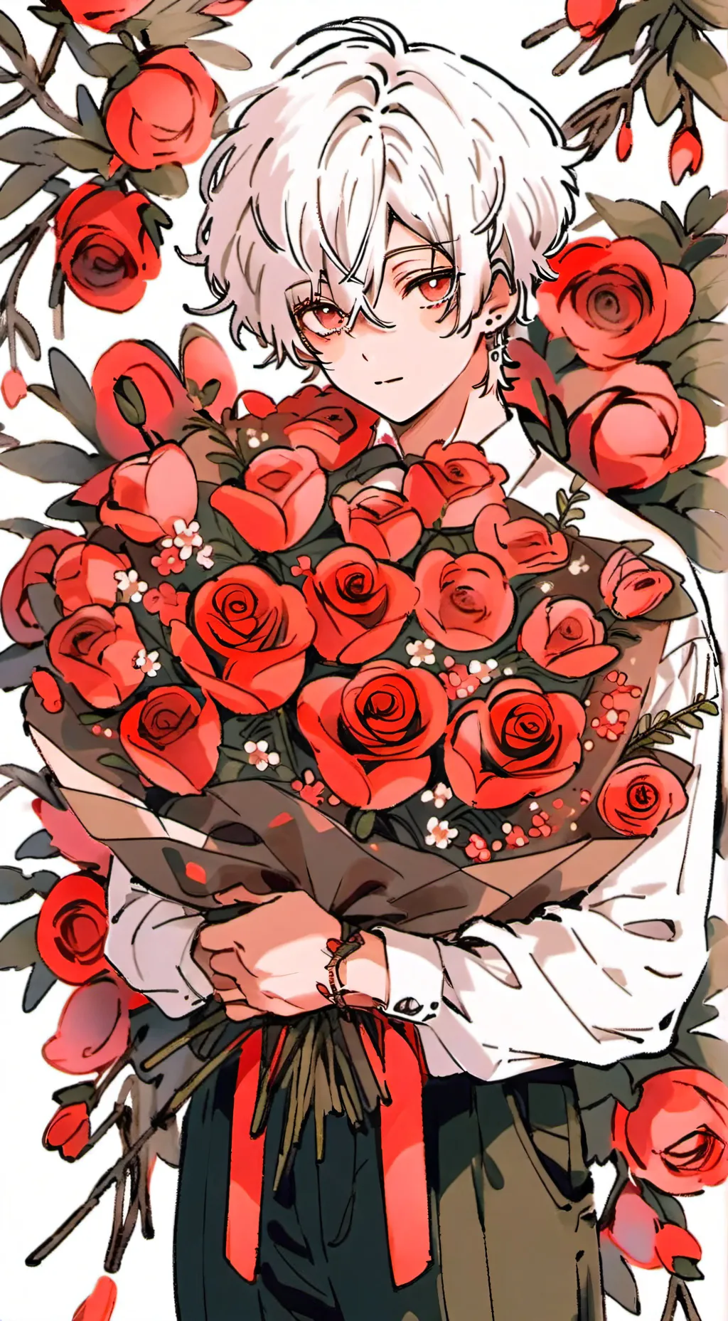 ai character: Isaac  background