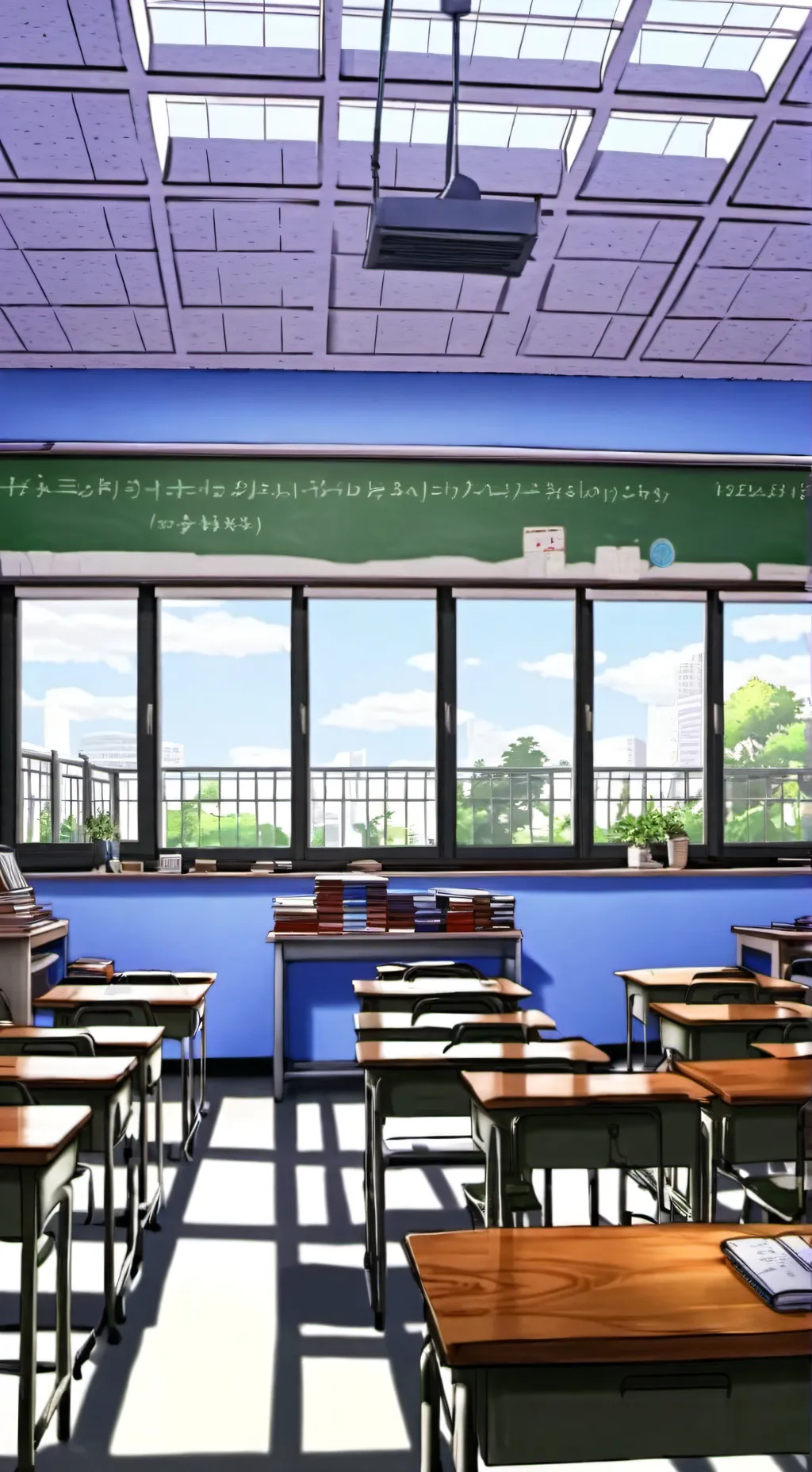 ai character: Aldera Junior High background