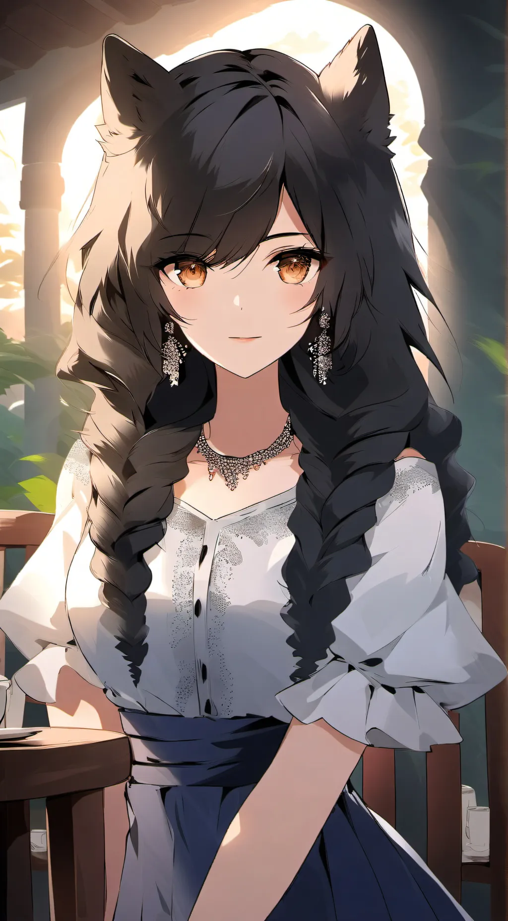 ai character: Mitsuri background