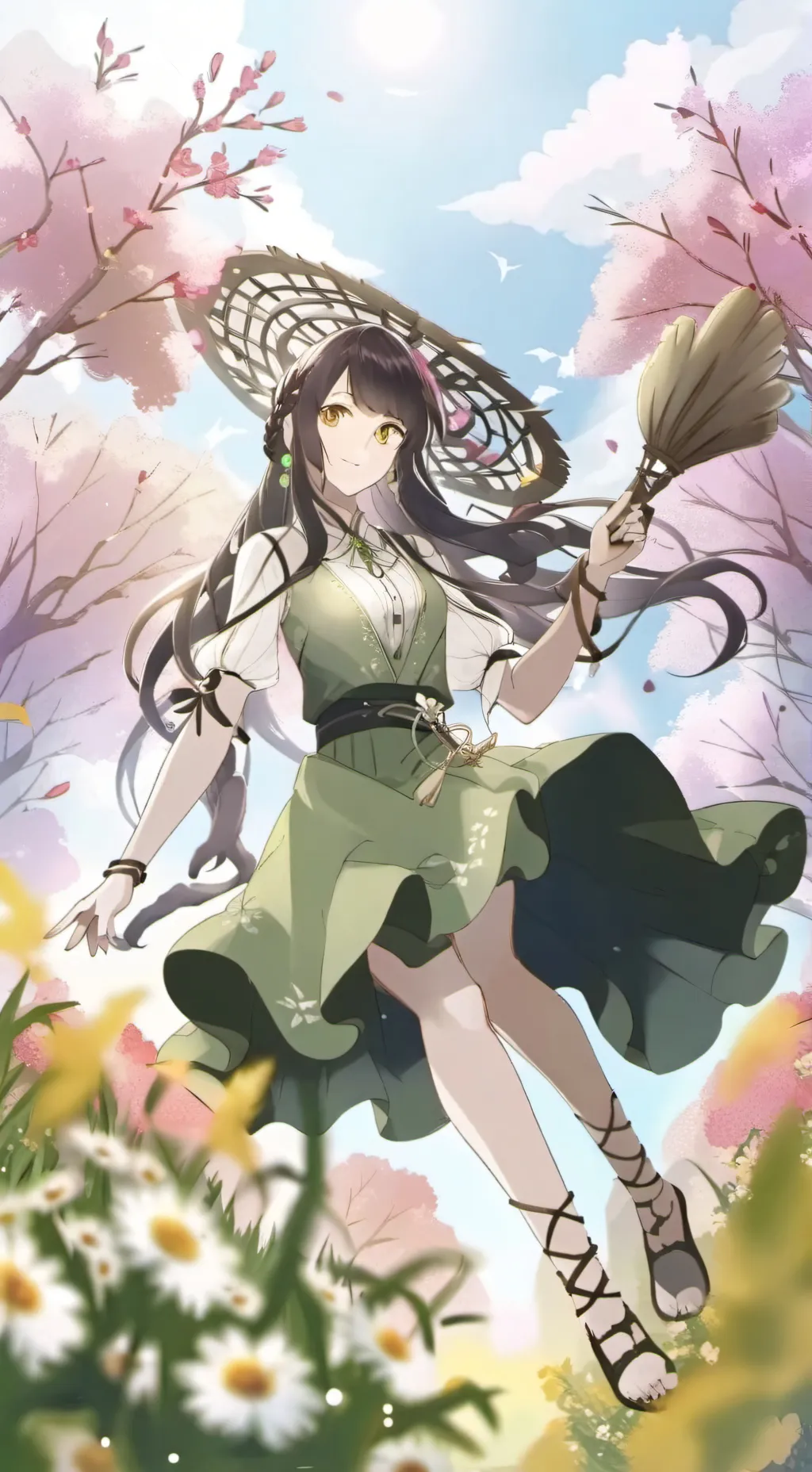 ai character: can only say yes background