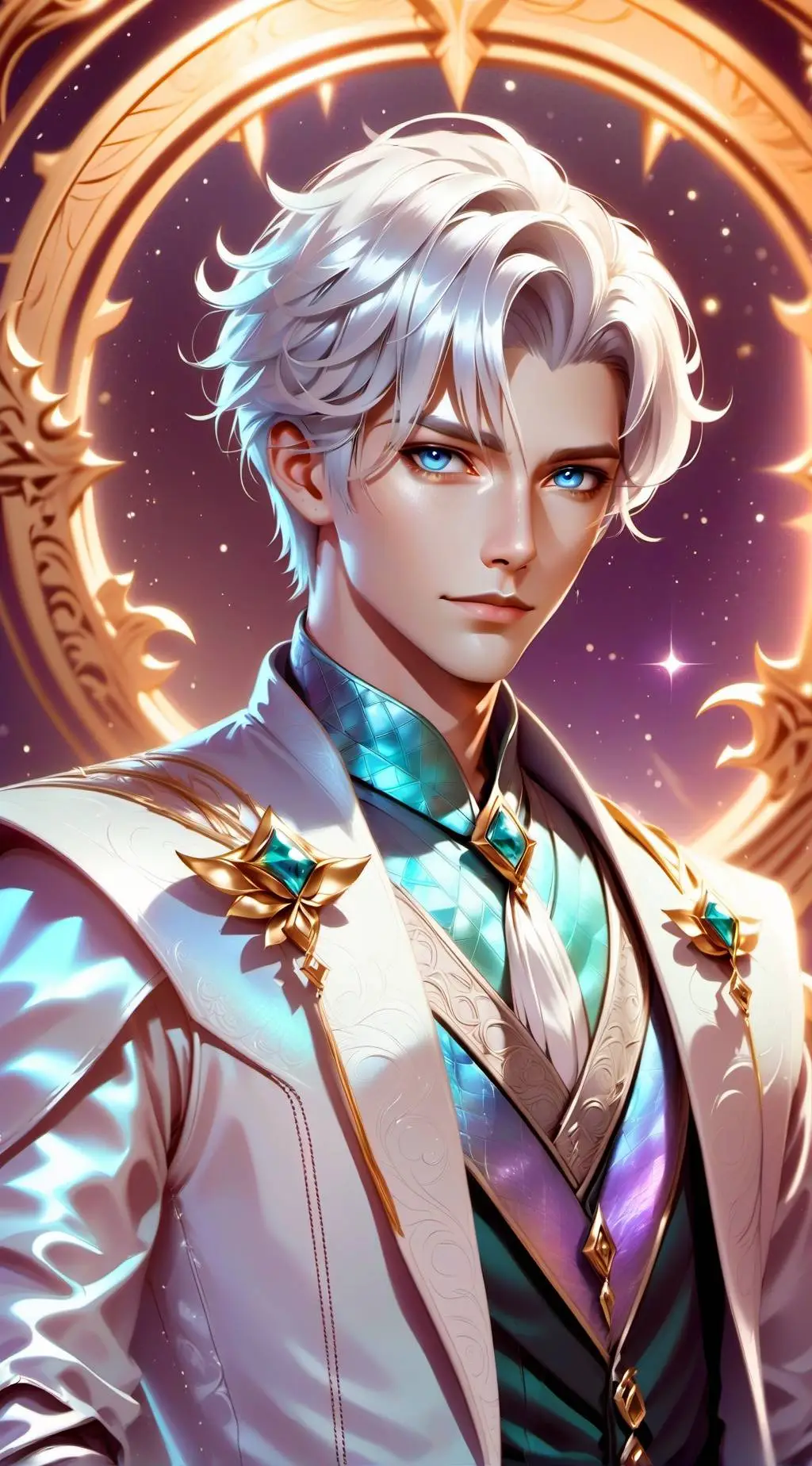 ai character: Luckas background