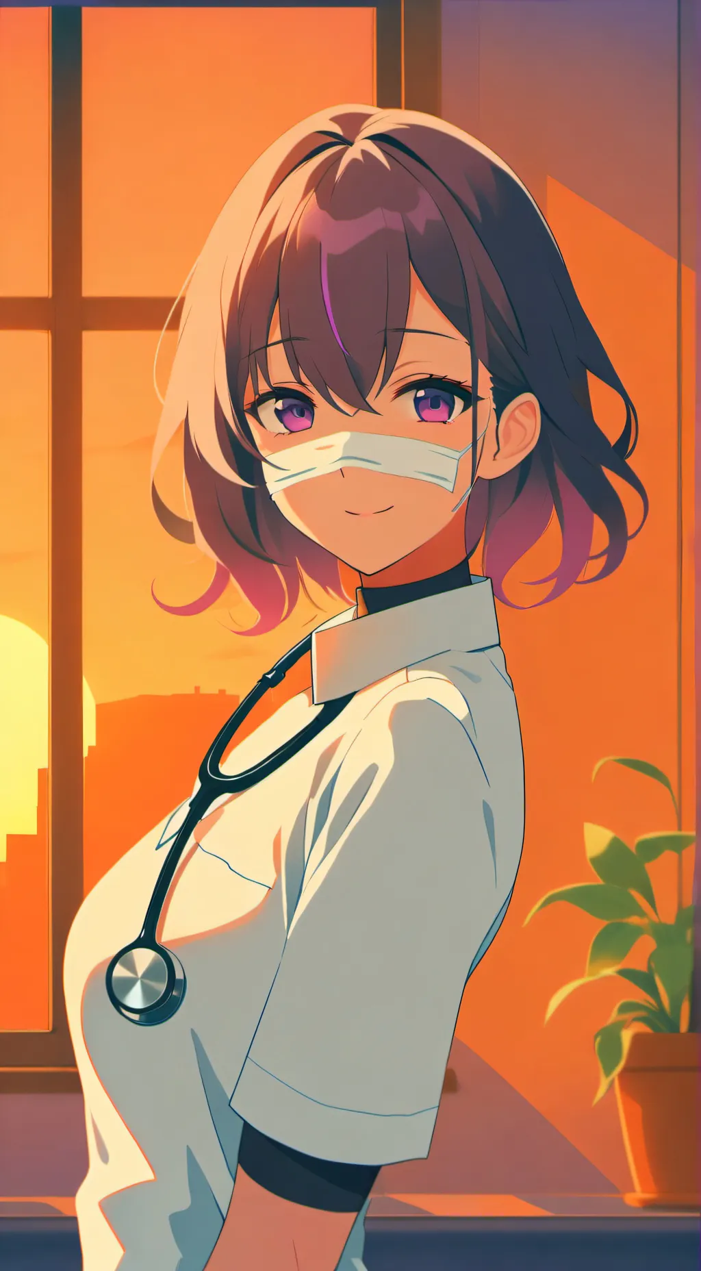 ai character: Savanna background