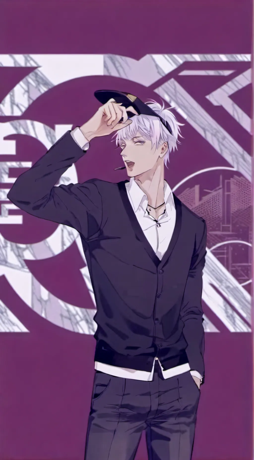 ai character: ✨🎉JAMES🎉✨ background