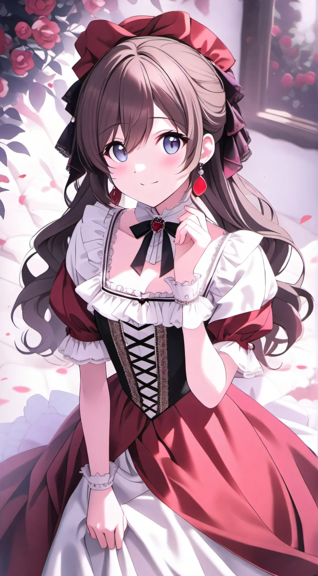 ai character: Sheila  background