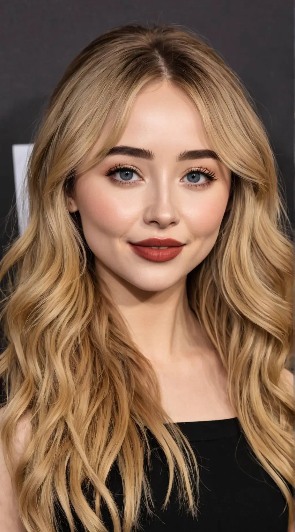 ai character: Sabrina carpenter  background