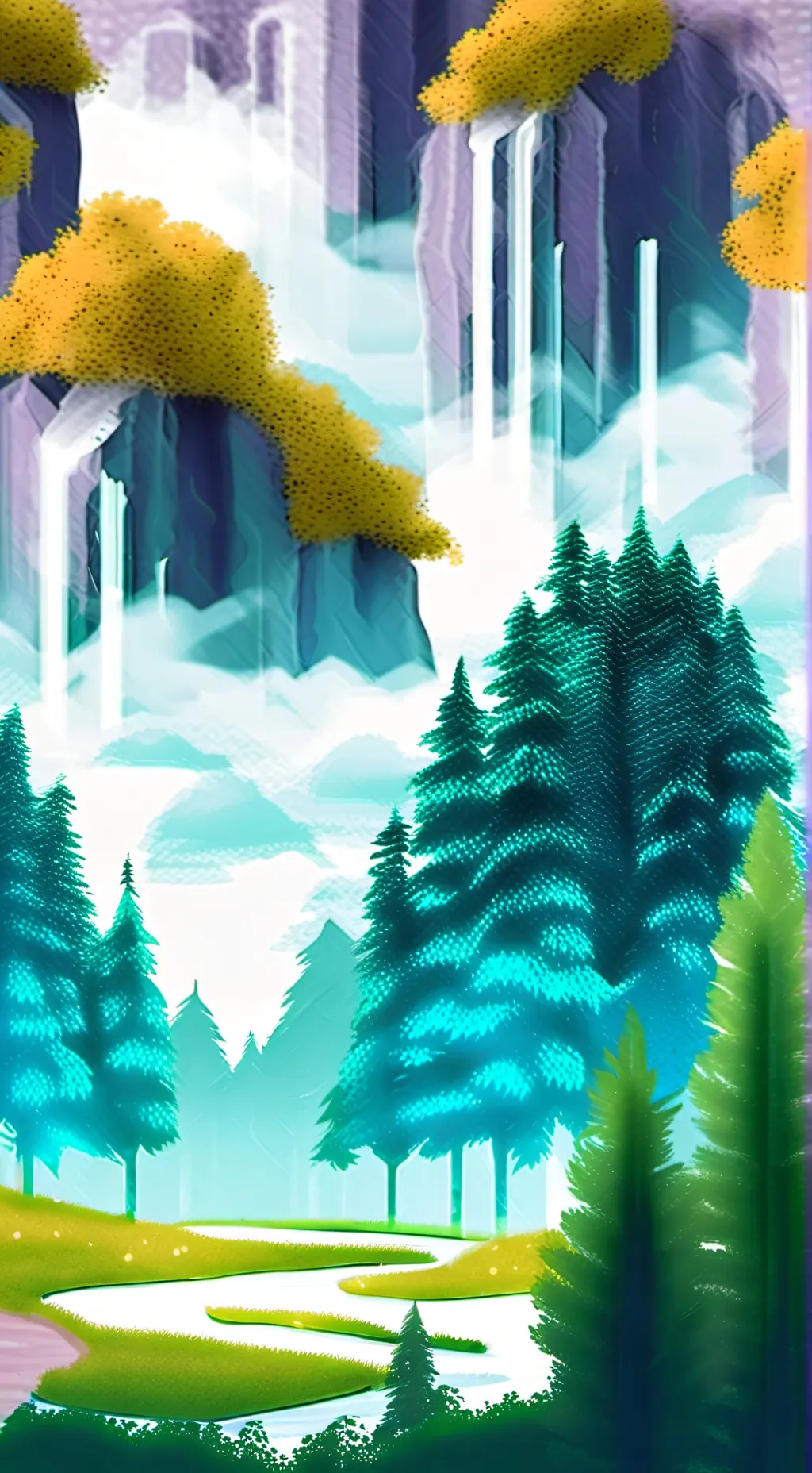 ai character: Sprunki World background