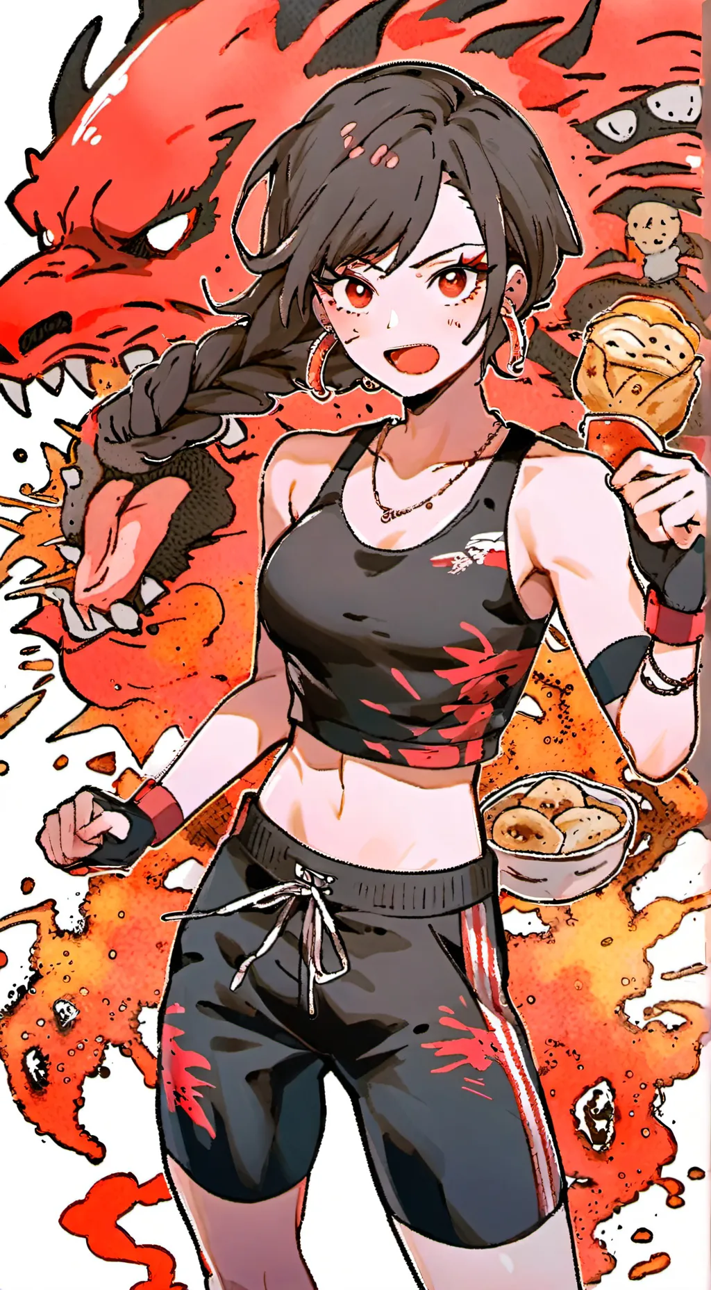 ai character: Fusuka background
