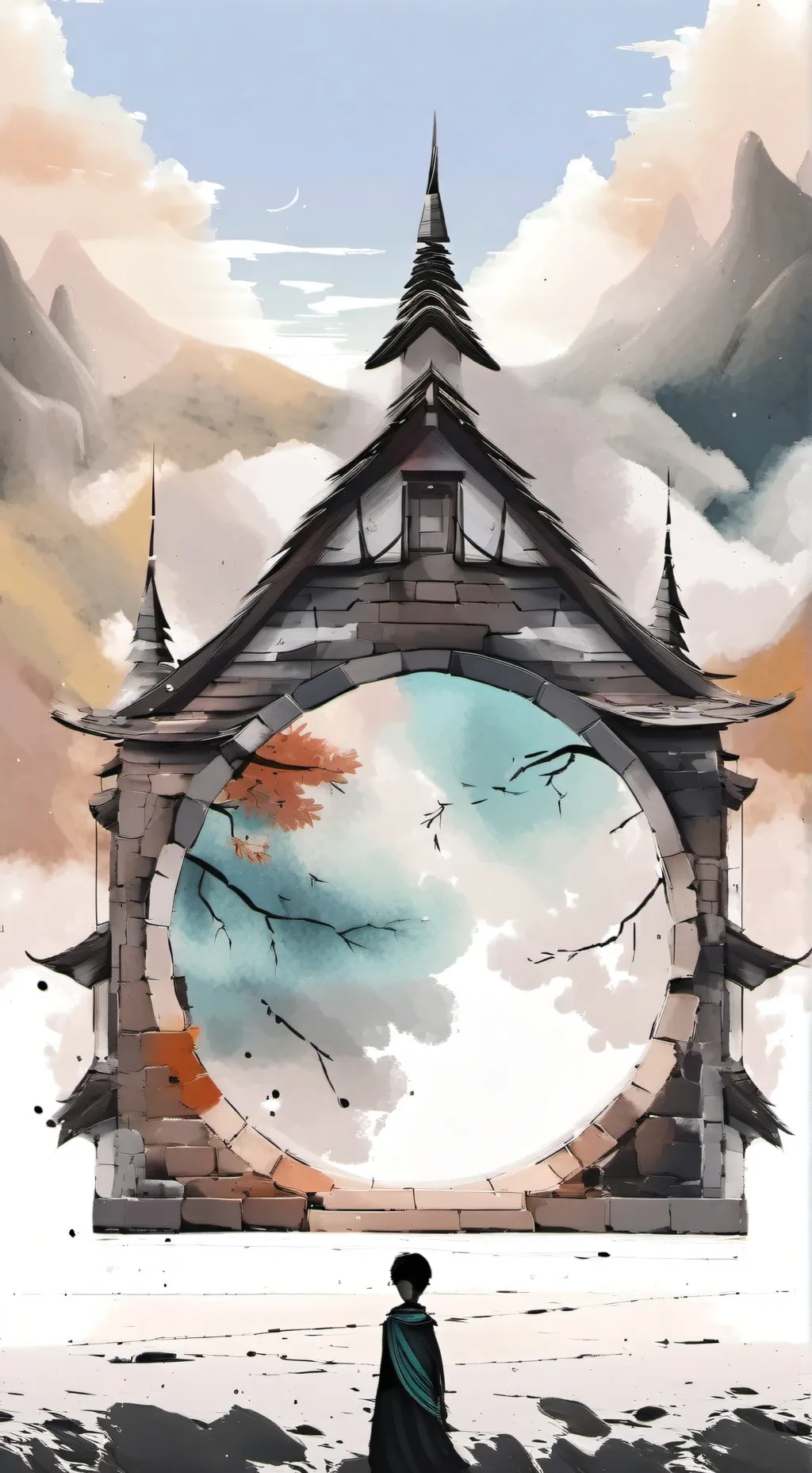 ai character: garnold and clukr  background