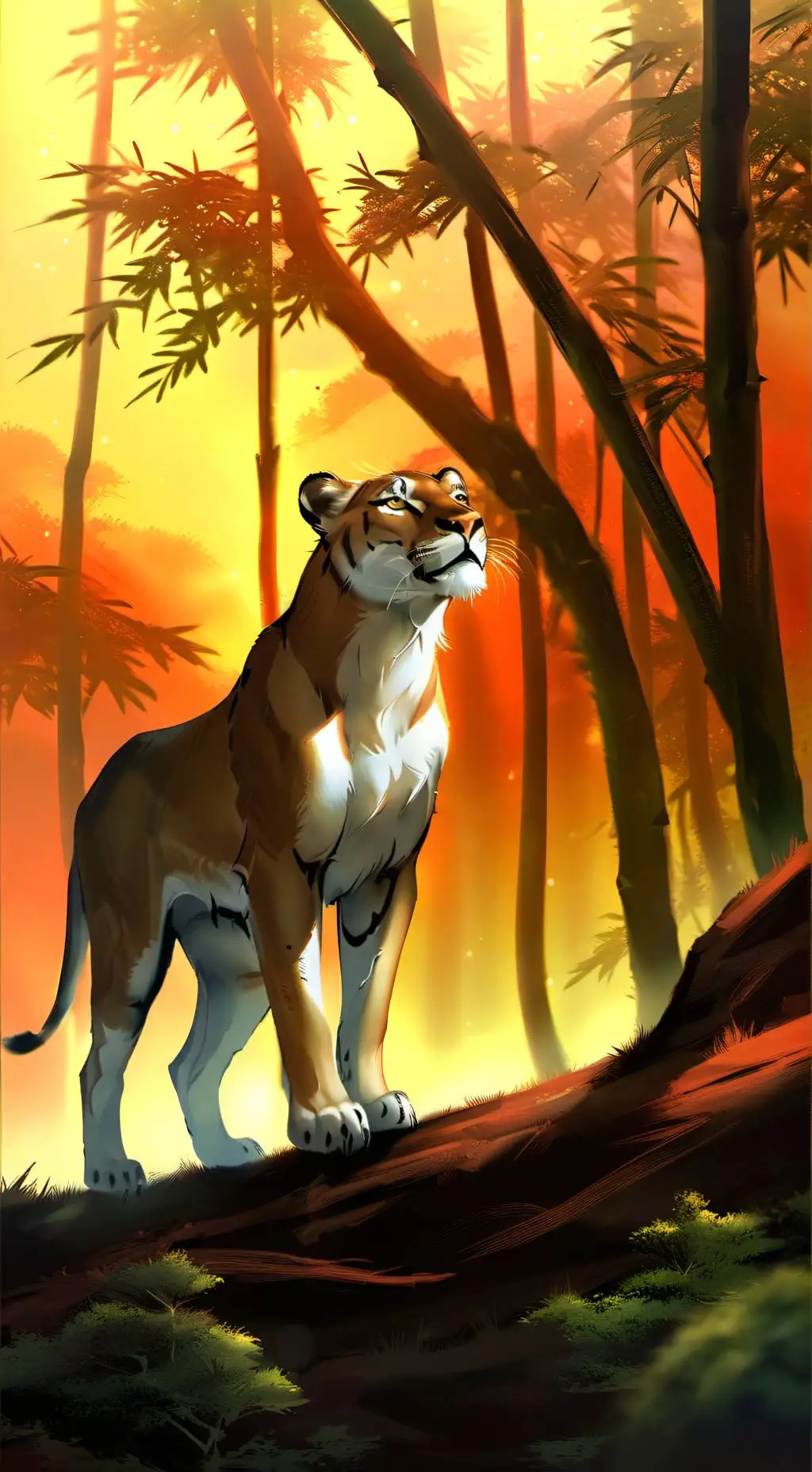 ai character: Avalon background