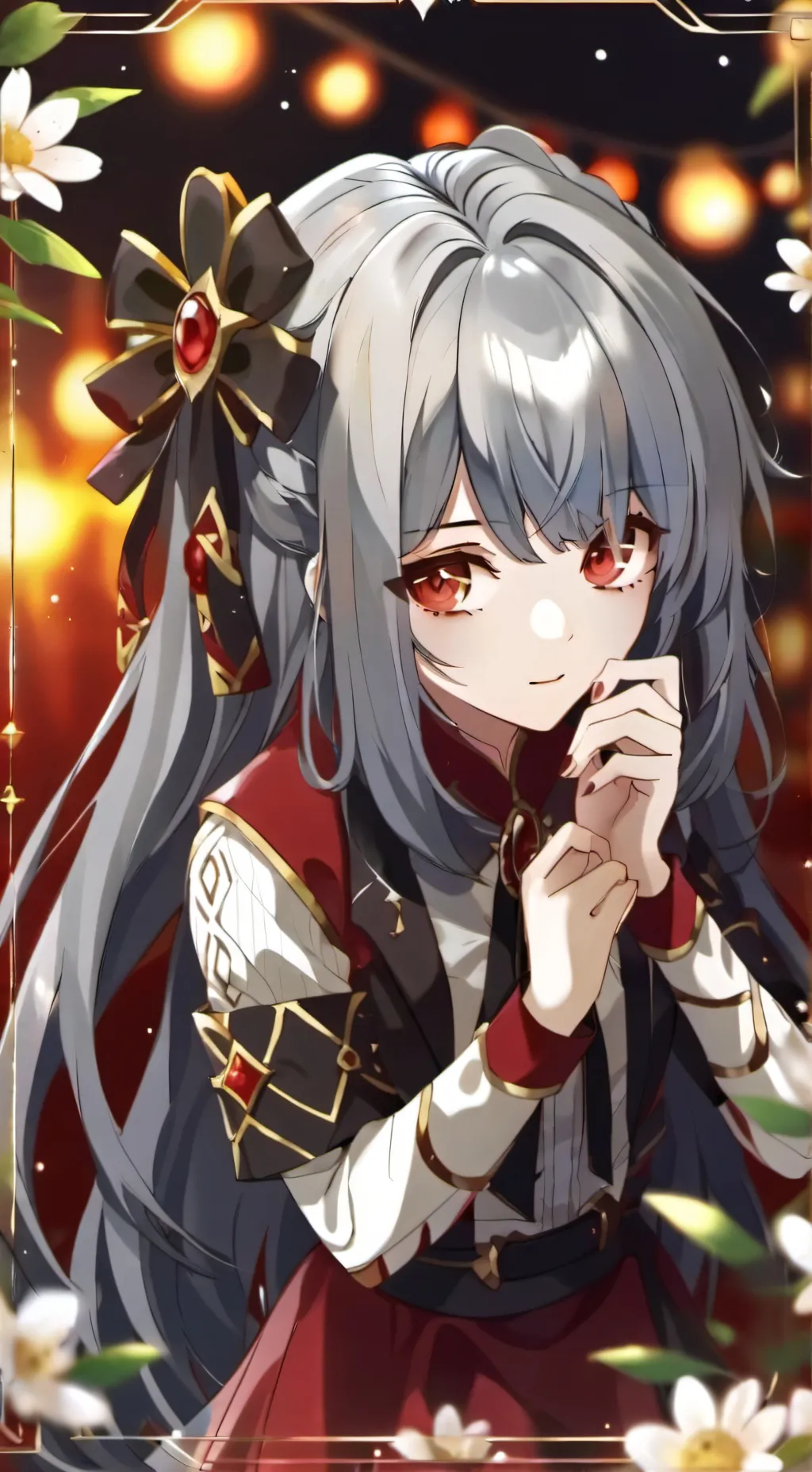 ai character: Lilly background