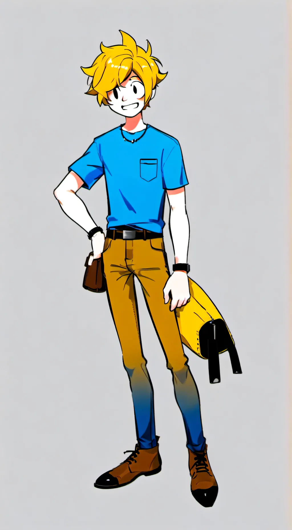 ai character: Bryson haminations background