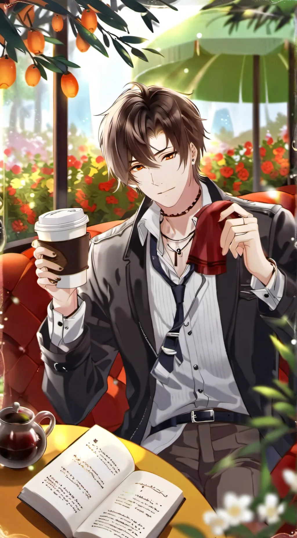 ai character: Nyx background