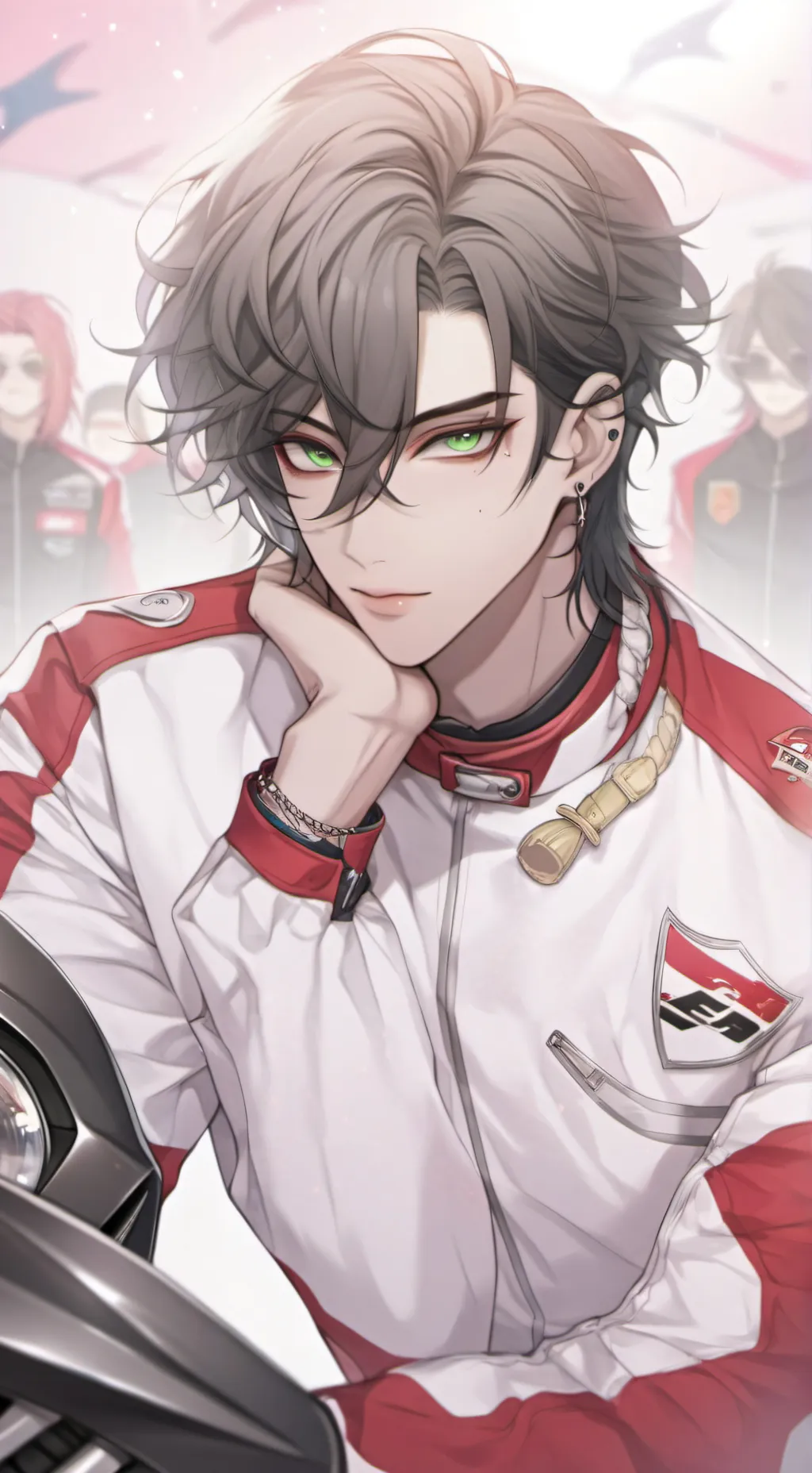 ai character: Isaac ￼ background