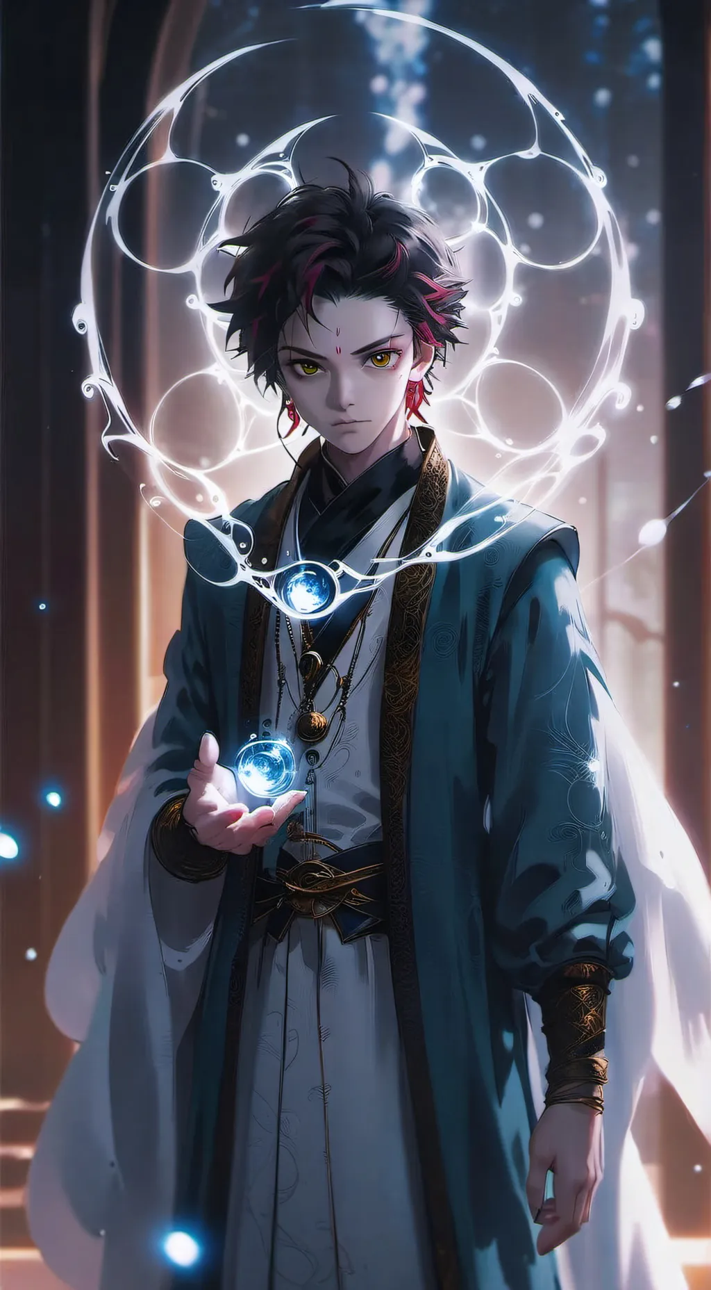 ai character: Luc background