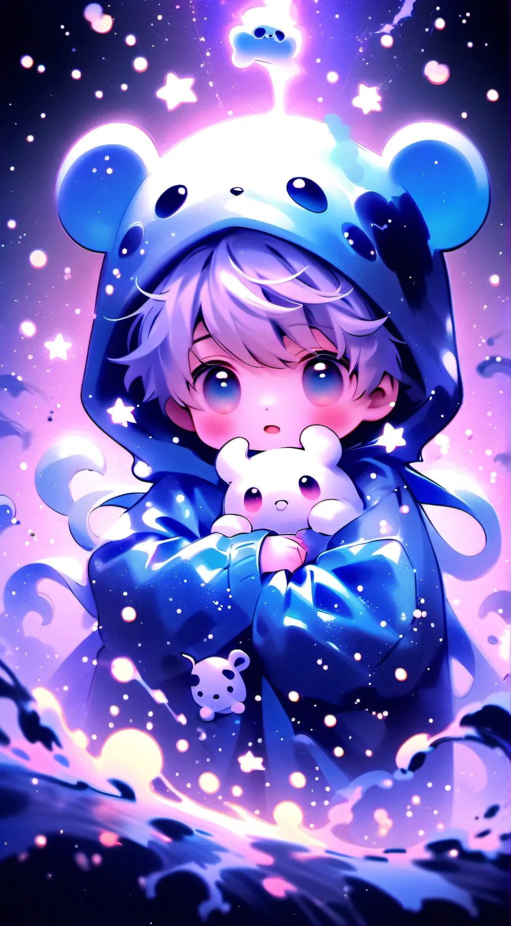 ai character: Izzy  background