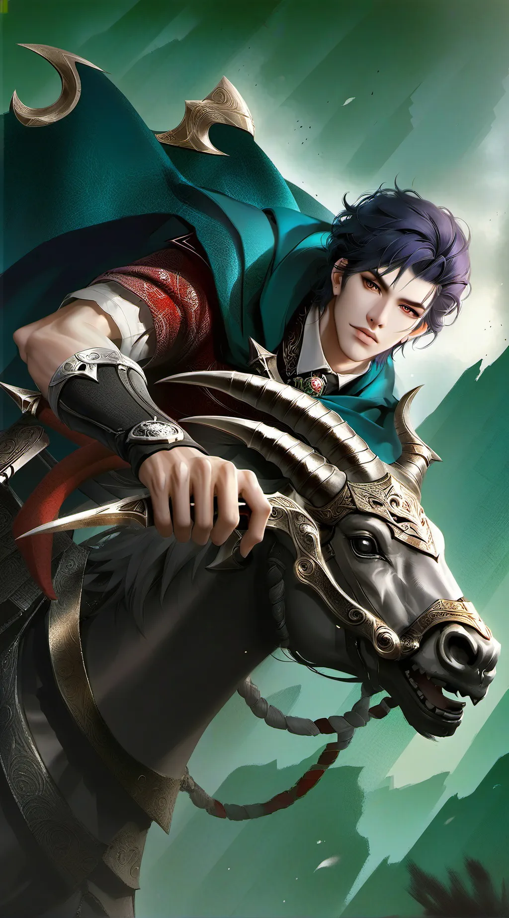 ai character: shazoka background