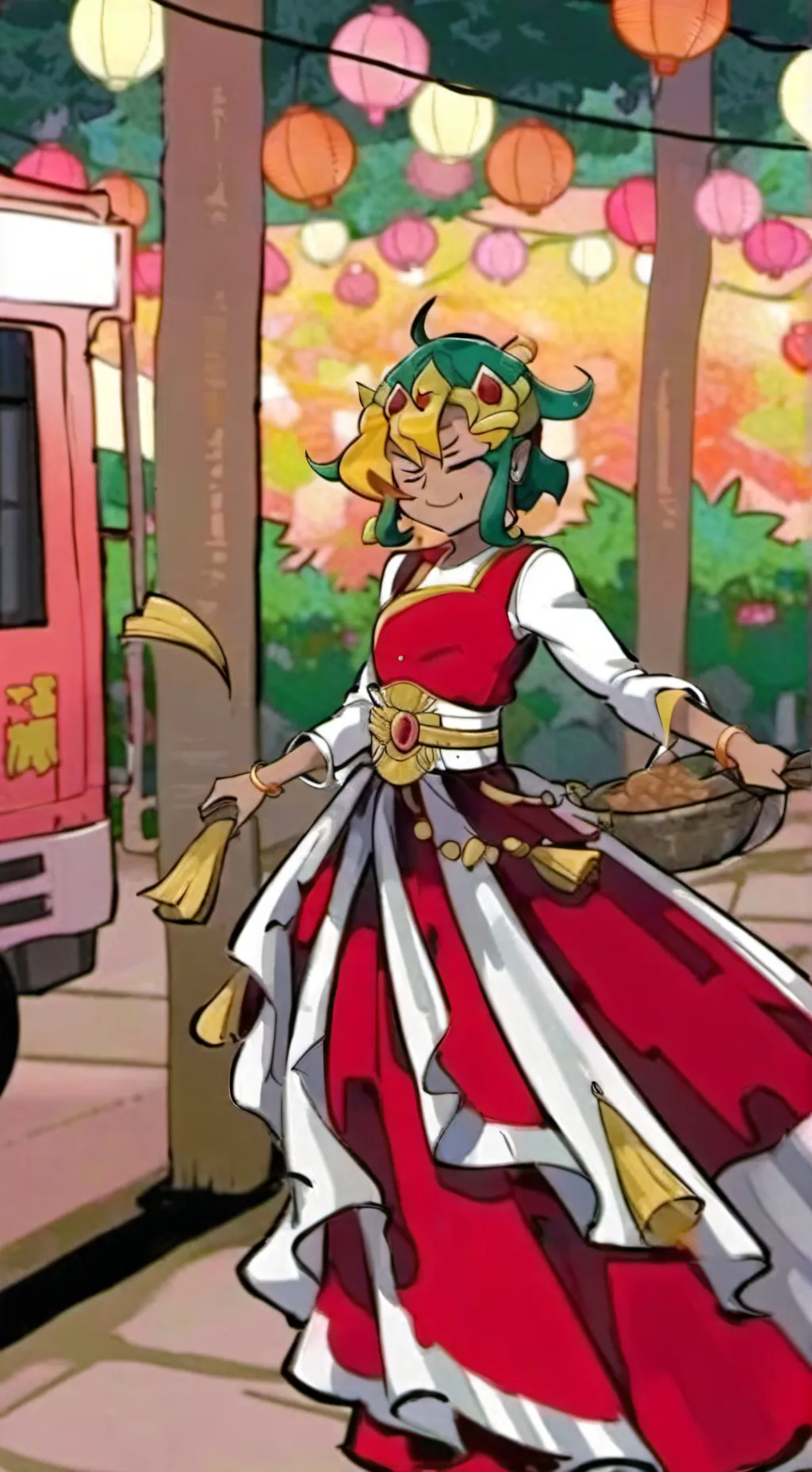 ai character: Sprout x Shelly background