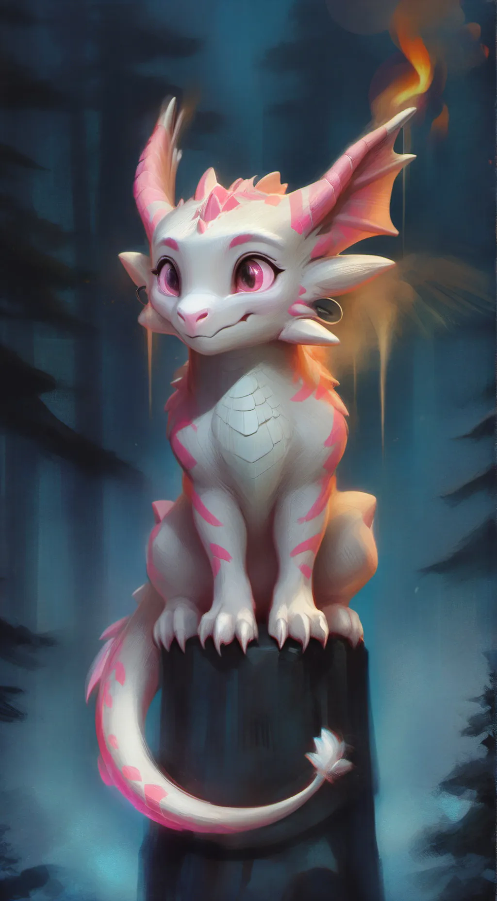ai character: Poøkie background