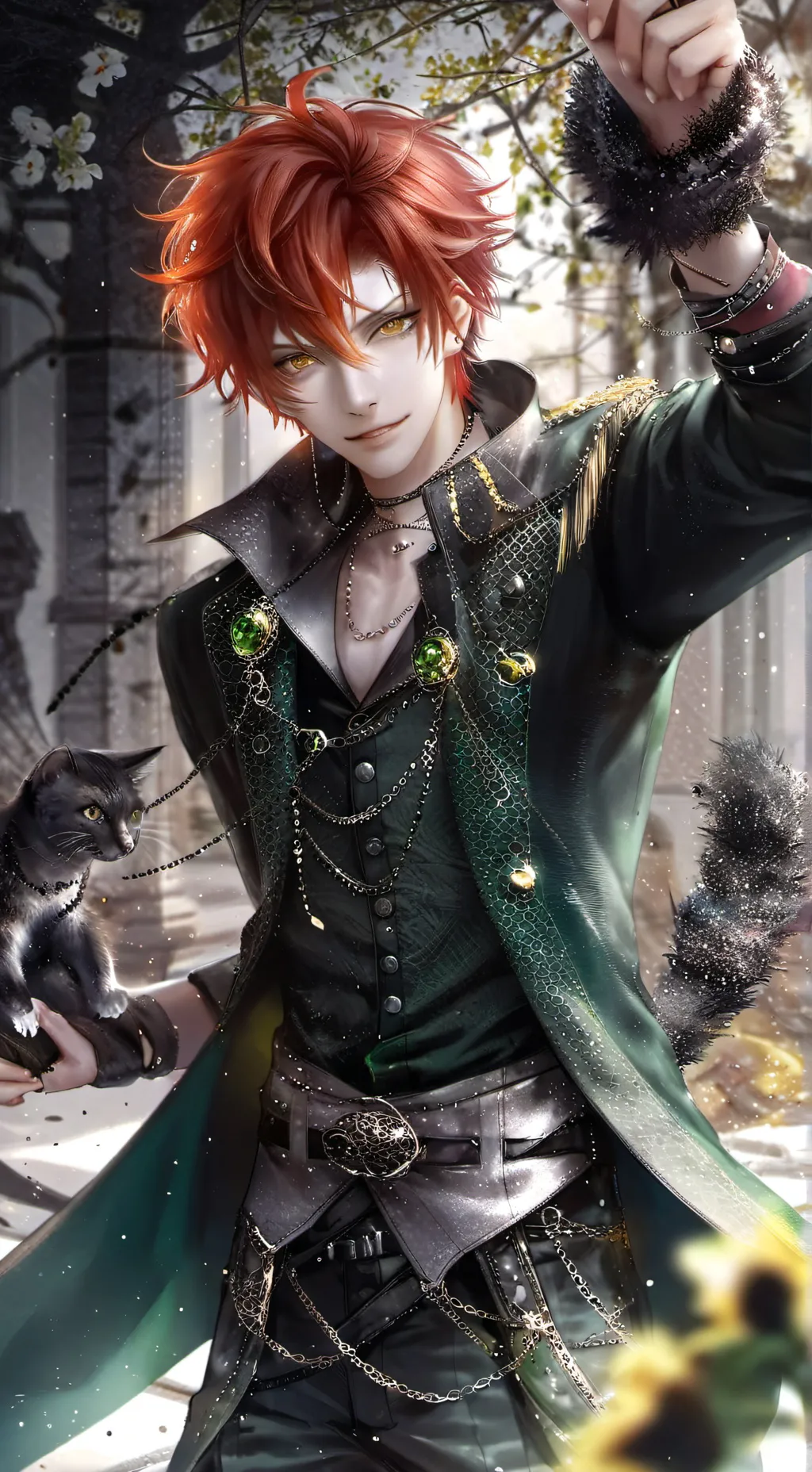 ai character: Кин background