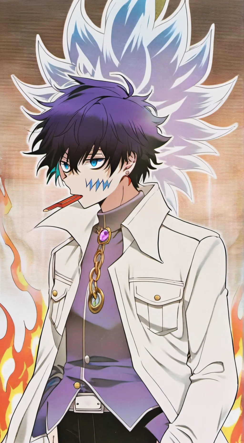 ai character: dabi background