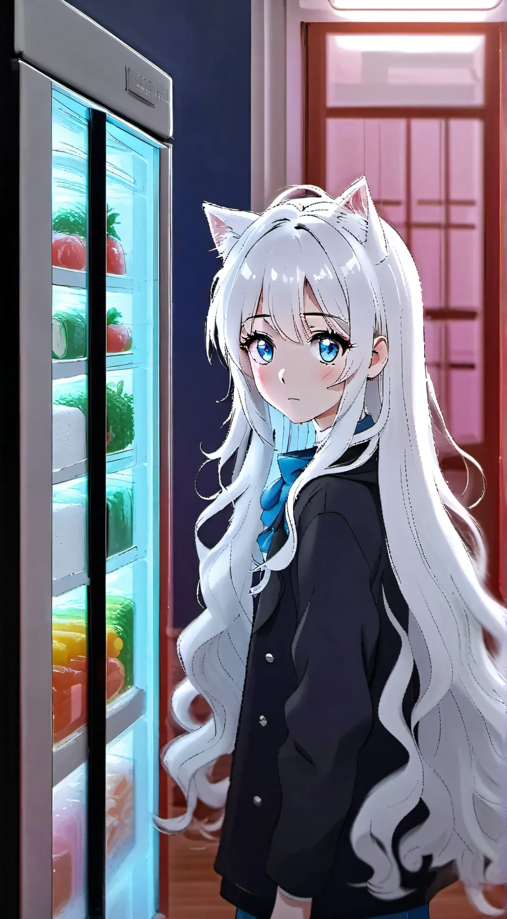 ai character: NKG Store background