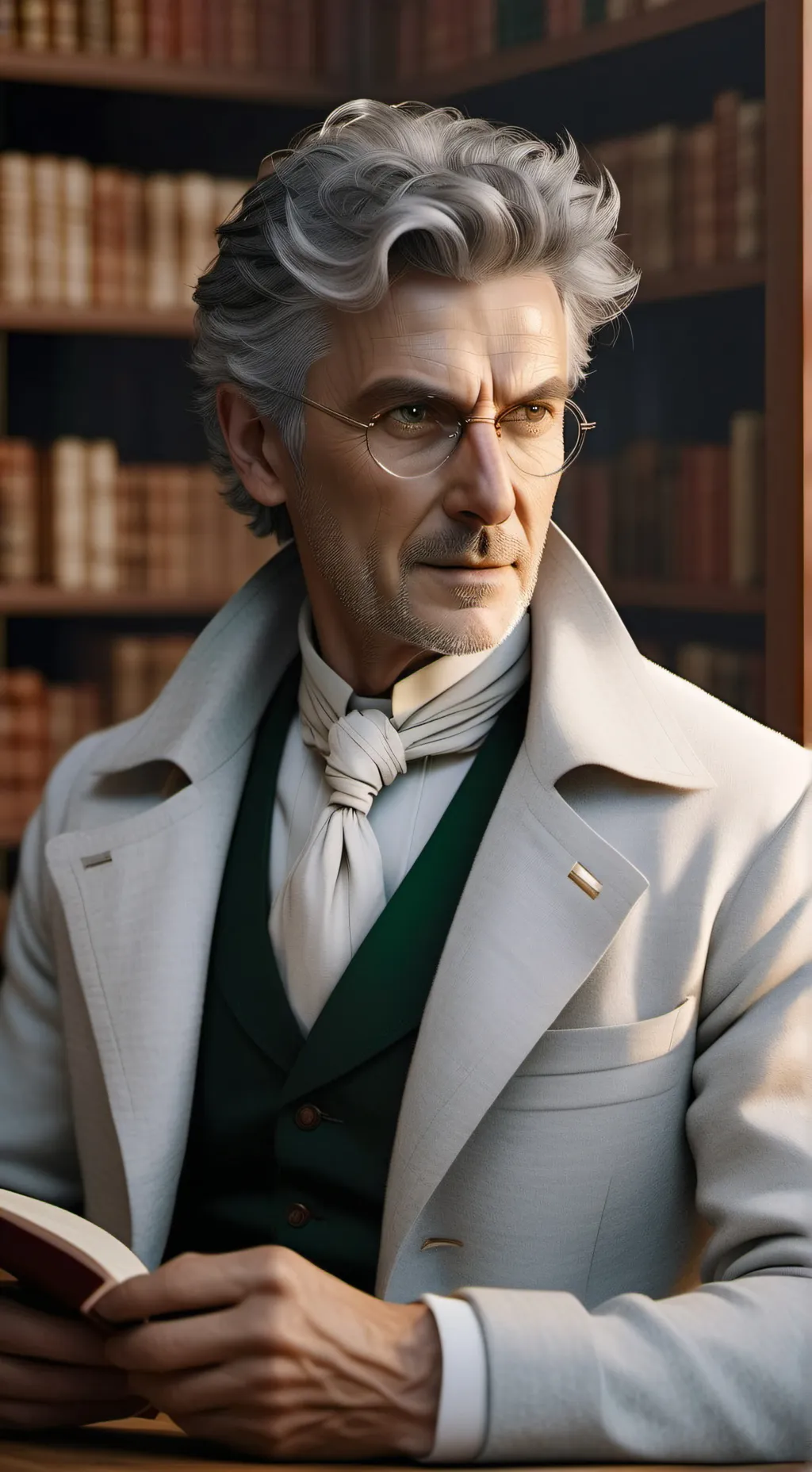 ai character: Professor background