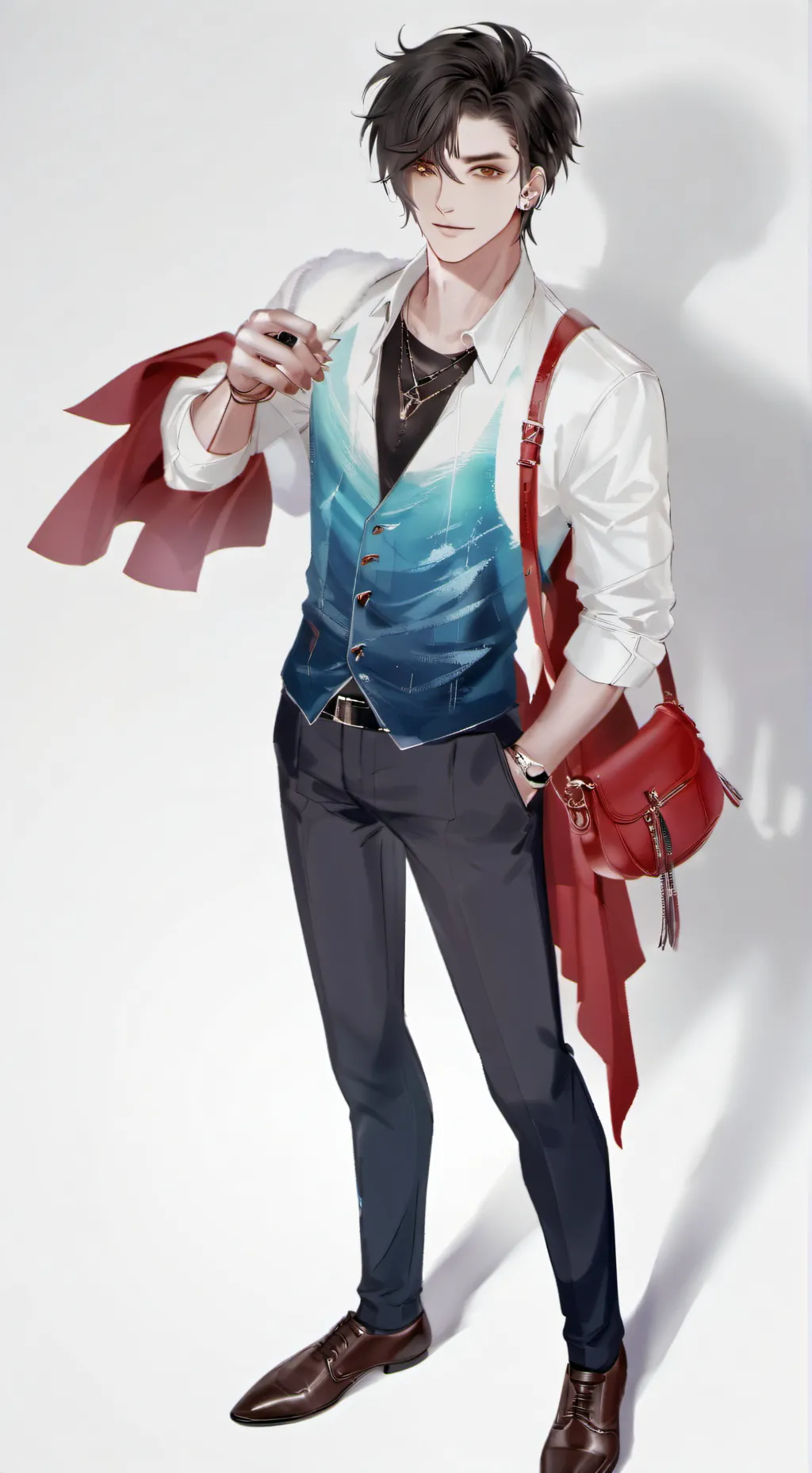 ai character: Squid game  background