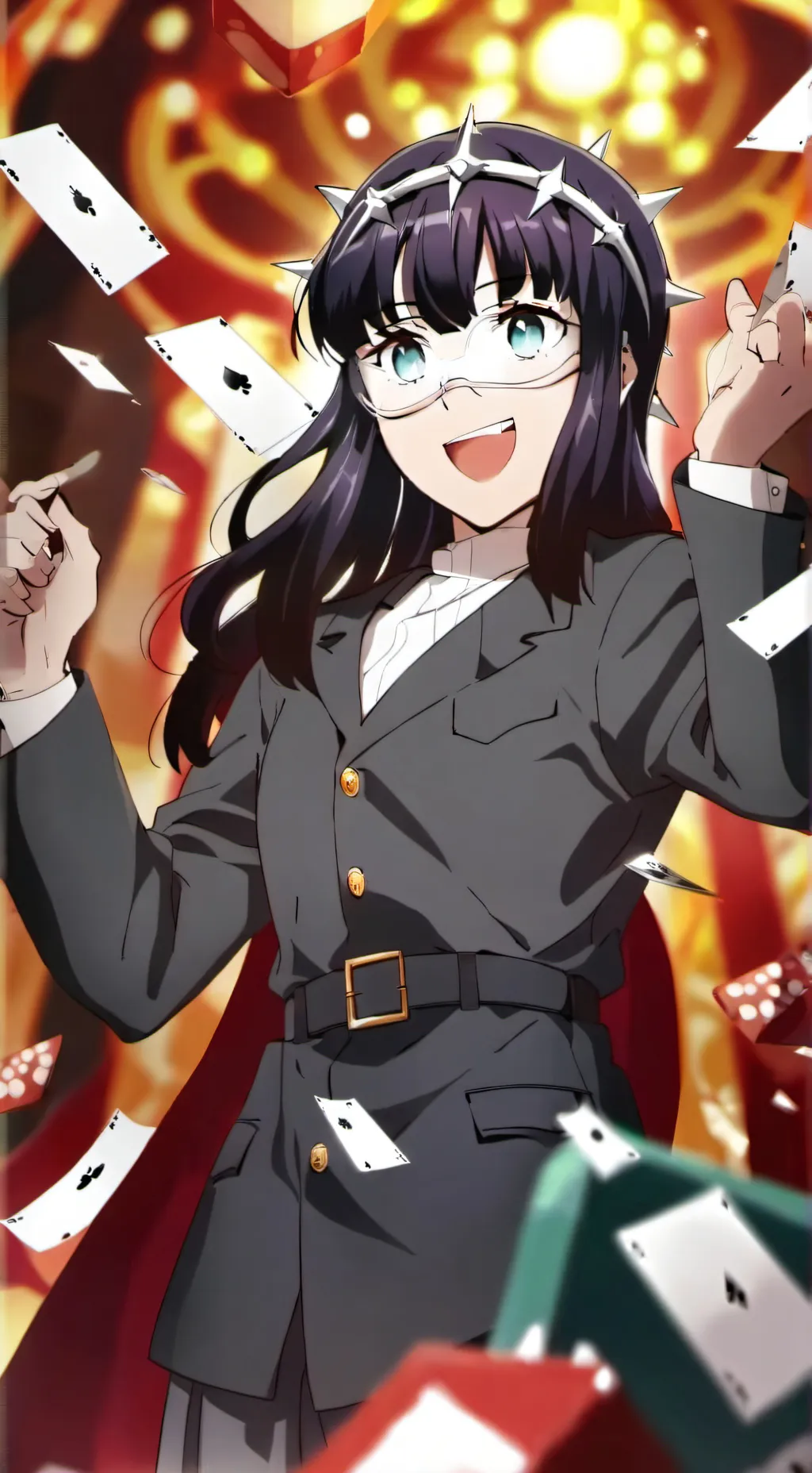 ai character: Naki background