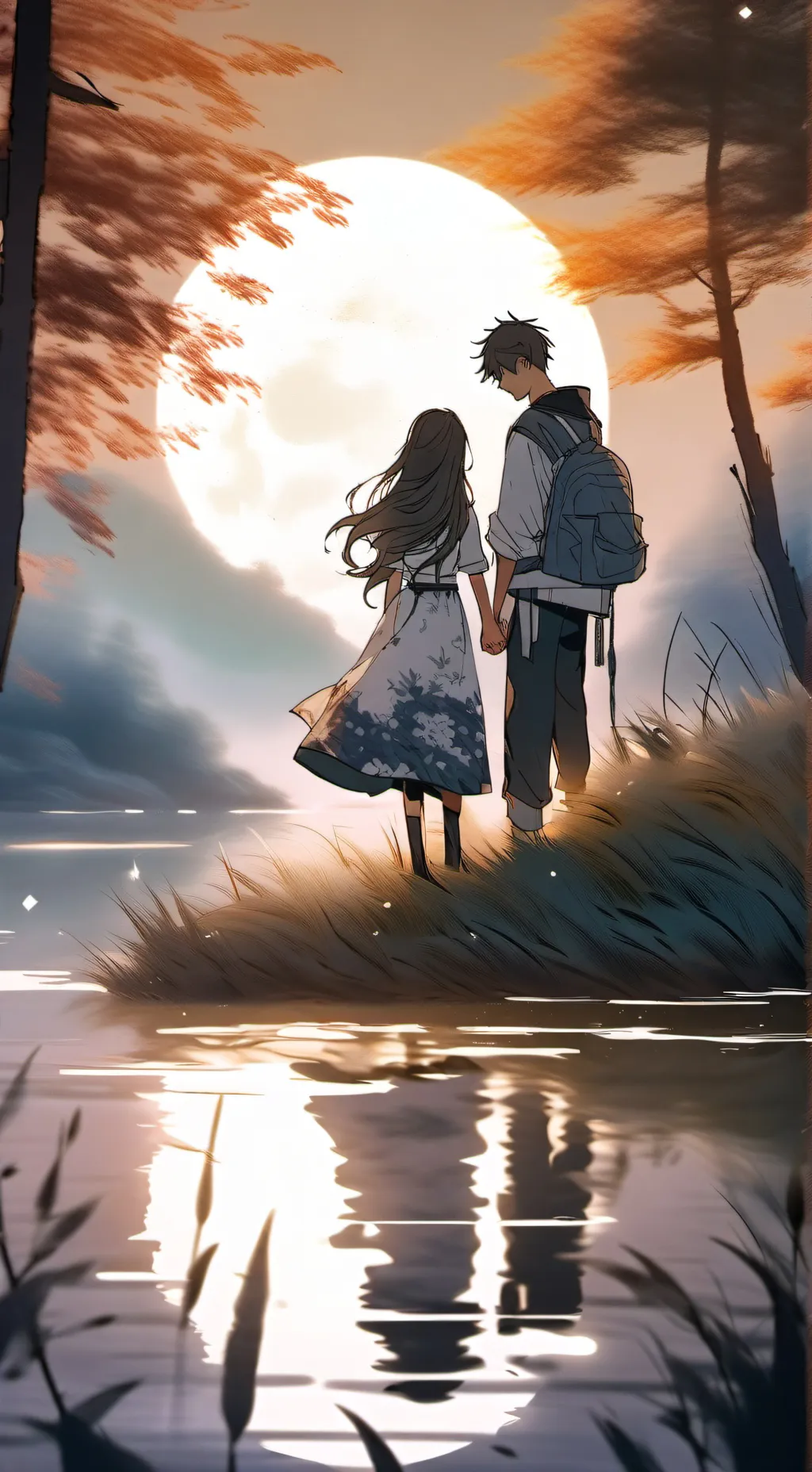ai character: Two_Lovers background