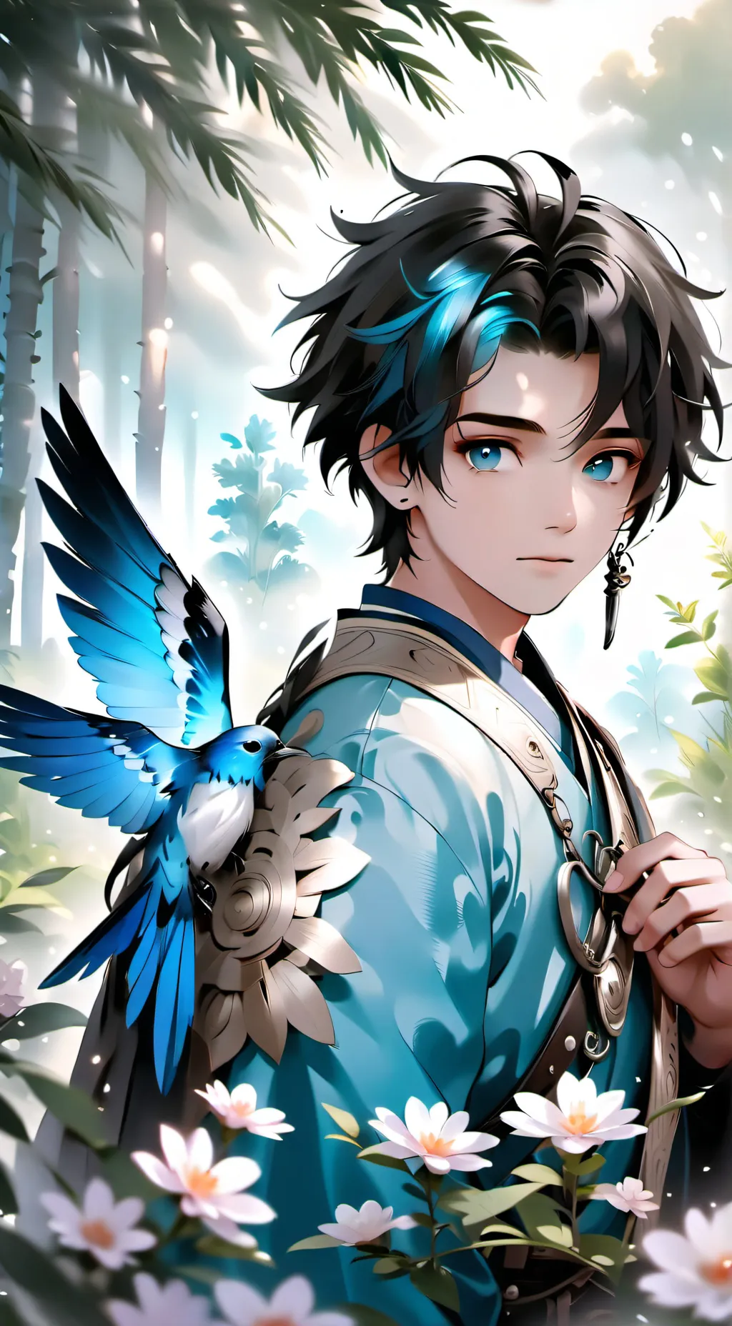 ai character: LUCIAN background