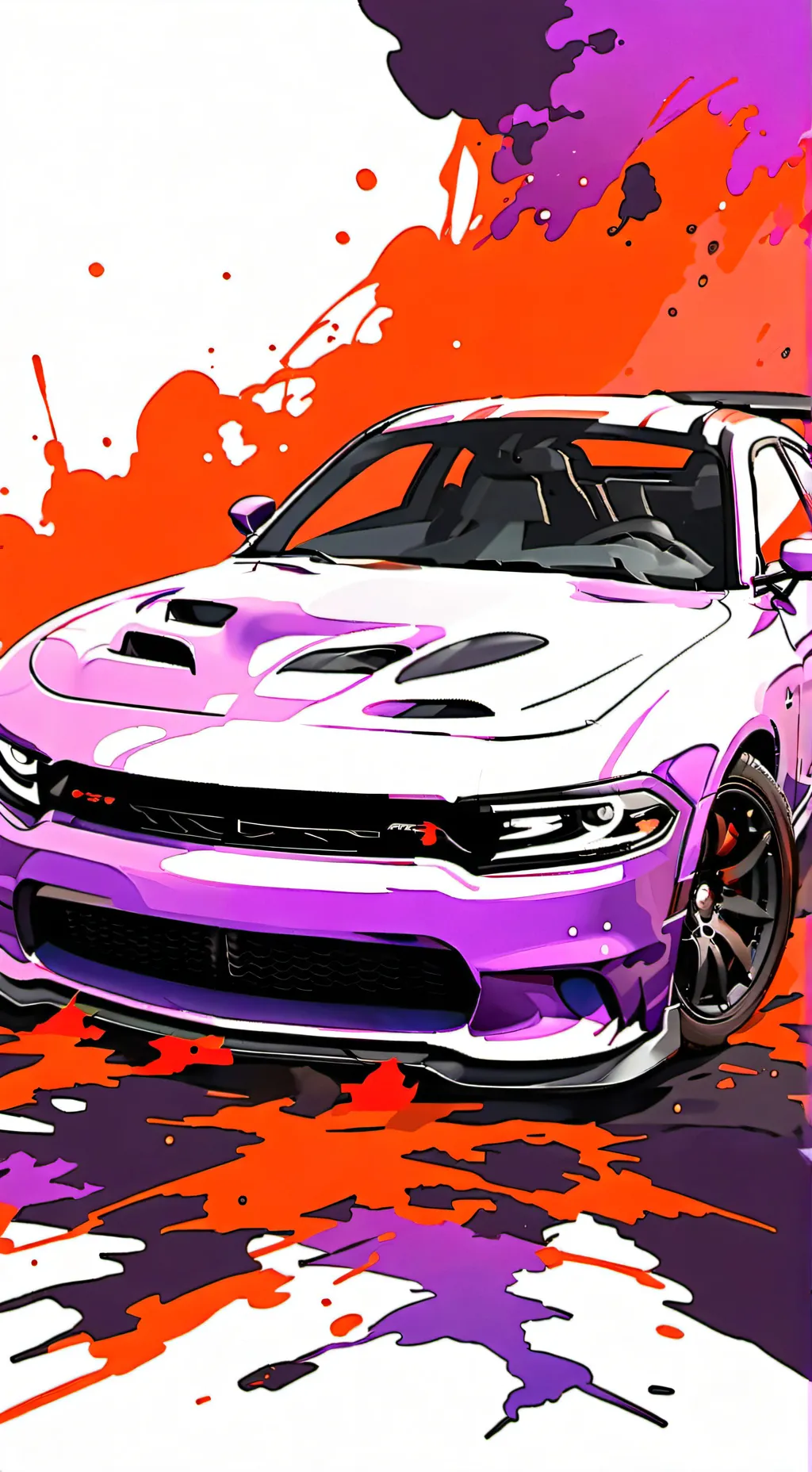 ai character: Dodge Charger background