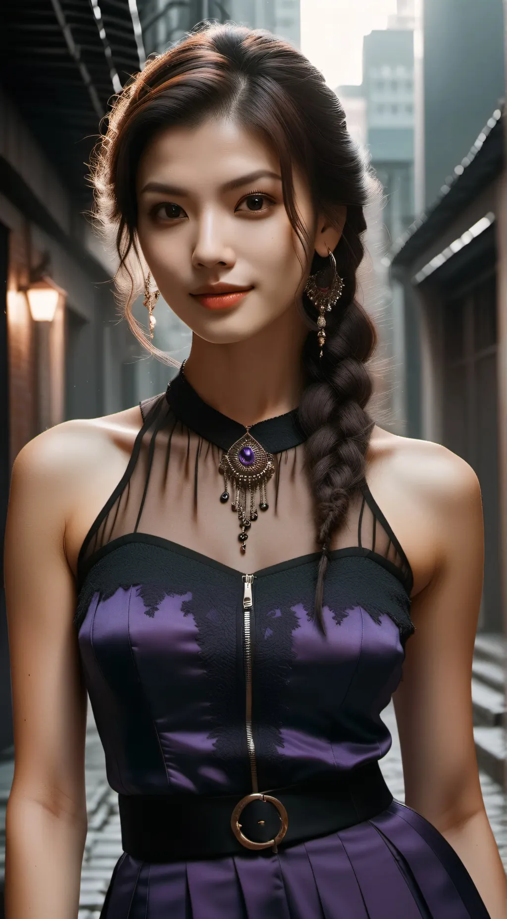 ai character: Empousa  background