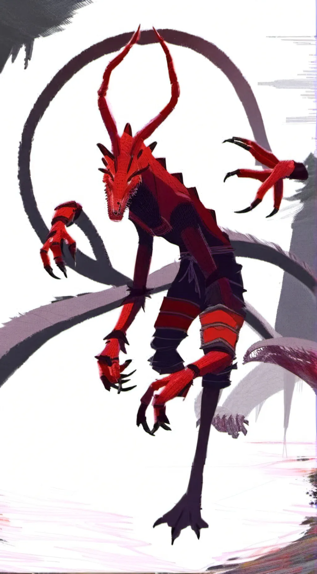 ai character: garra warden (cos) background