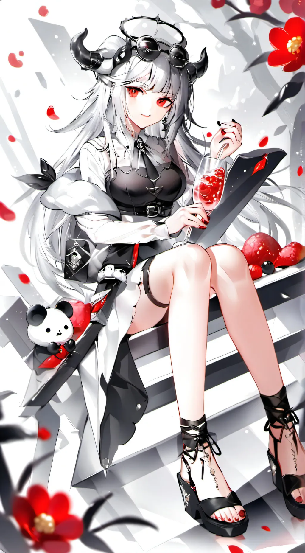 ai character: count to ten  background