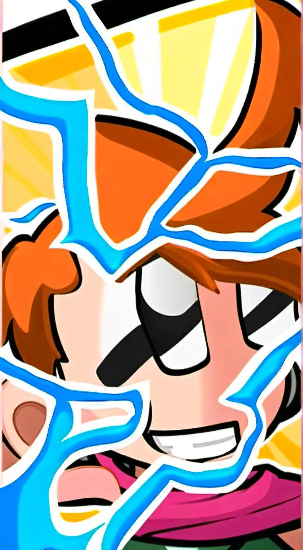 ai character: Here's Johnny background