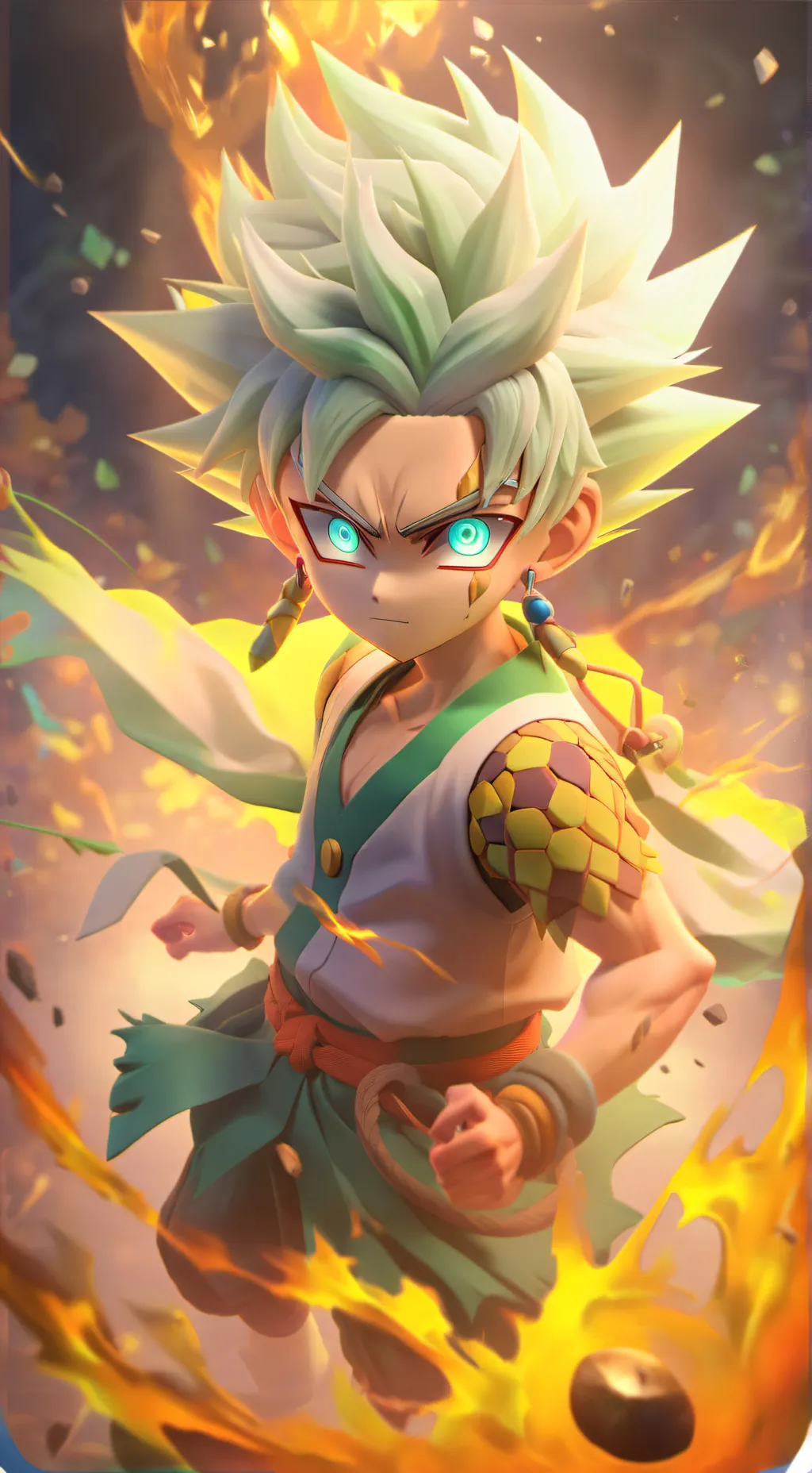 ai character: dr.stone background