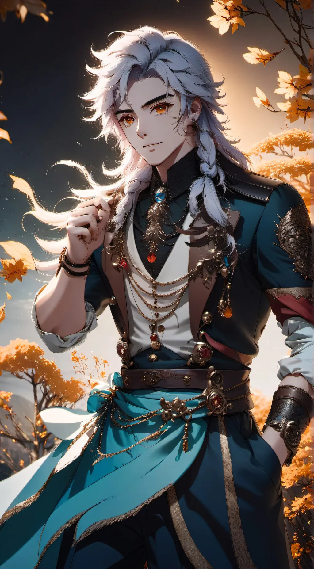 ai character: Tengen and rengoku background
